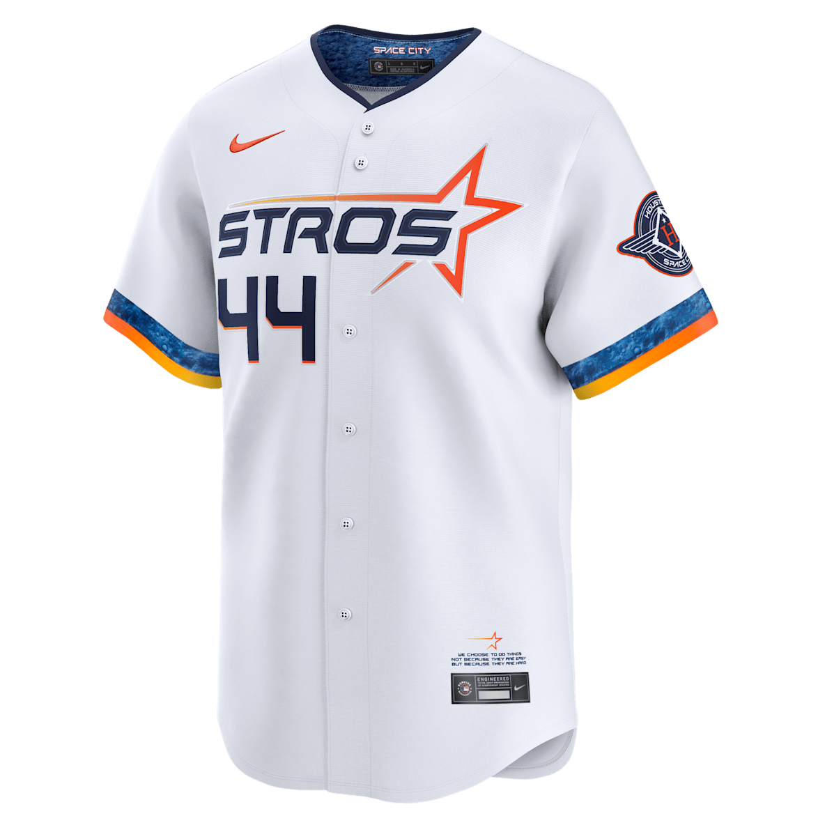 Yordan Álvarez Houston Astros City Connect Yordan Álvarez Houston Astros City Connect Men’s Nike Dri-FIT ADV MLB Limited Jersey