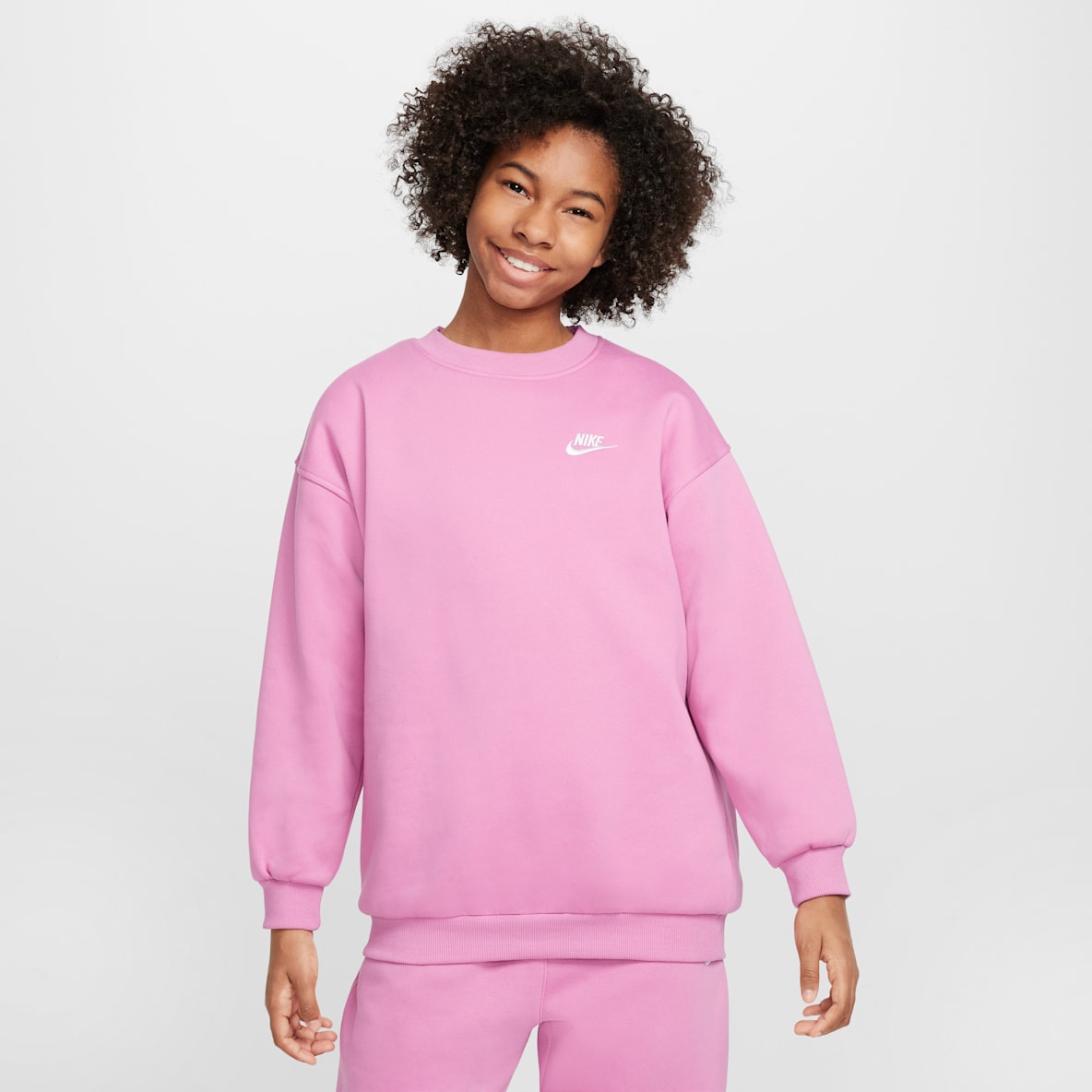 Nike Sportswear Club Fleece Nike Sportswear Club Fleece Big Kids' Oversized Sweatshirt