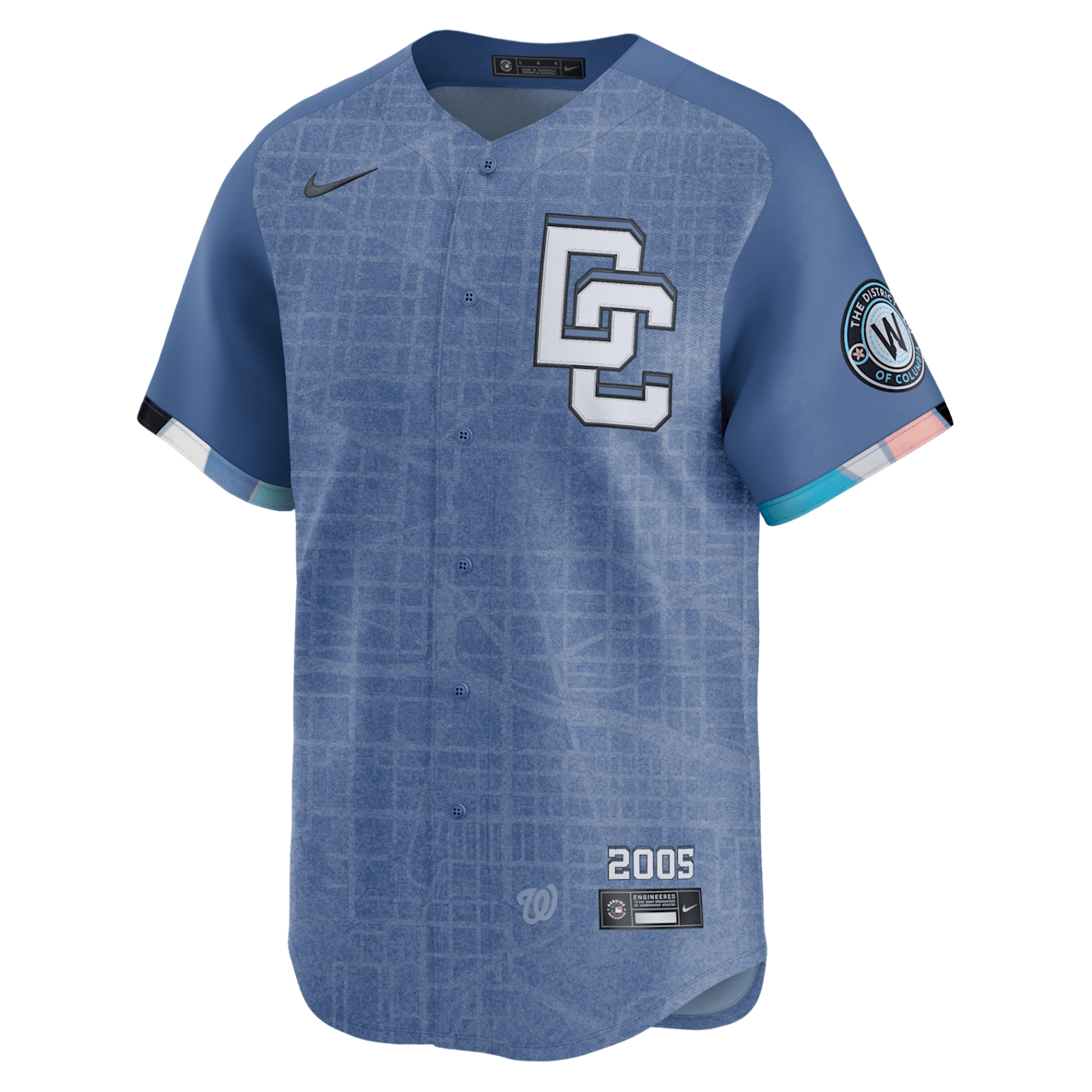 CJ Abrams Washington Nationals City Connect CJ Abrams Washington Nationals City Connect Men’s Nike Dri-FIT ADV MLB Limited Jersey