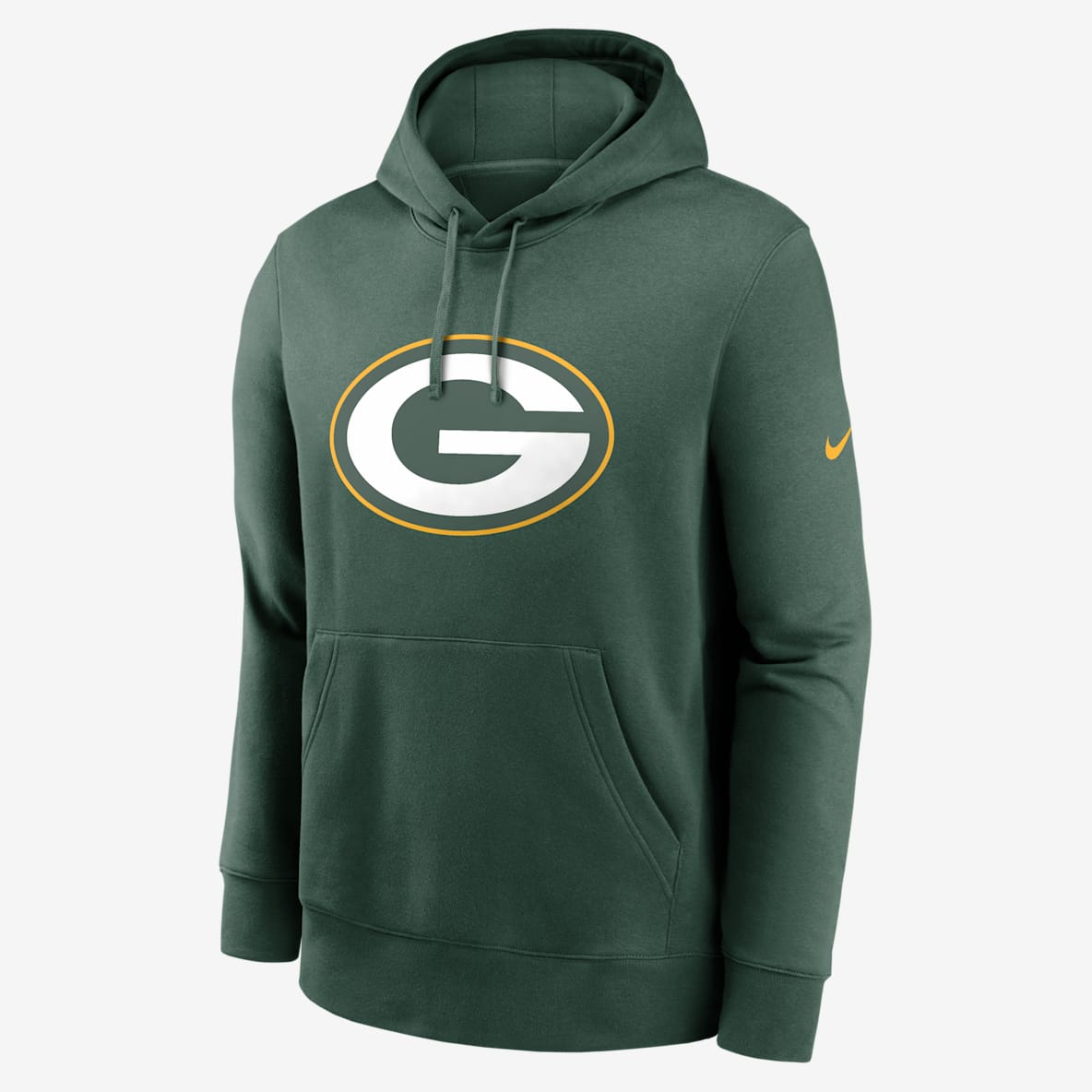 Green Bay Packers Green Bay Packers Sudadera con gorro sin cierre Nike de la NFL para hombre