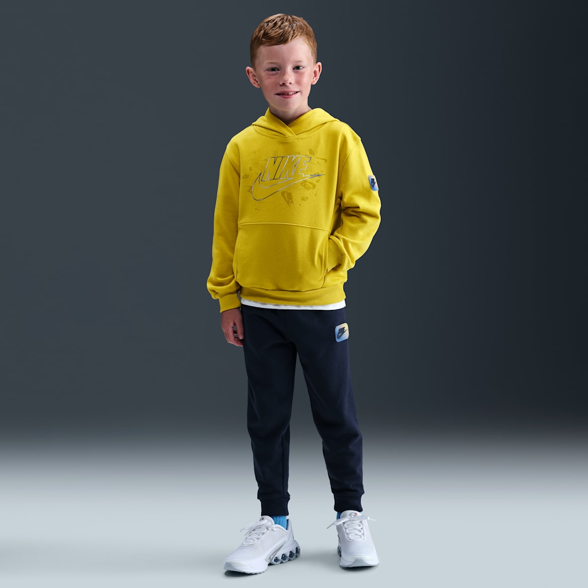 Nike Sportswear Nike Sportswear Reveal kétrészes francia frottír nadrág szett kisgyerekeknek