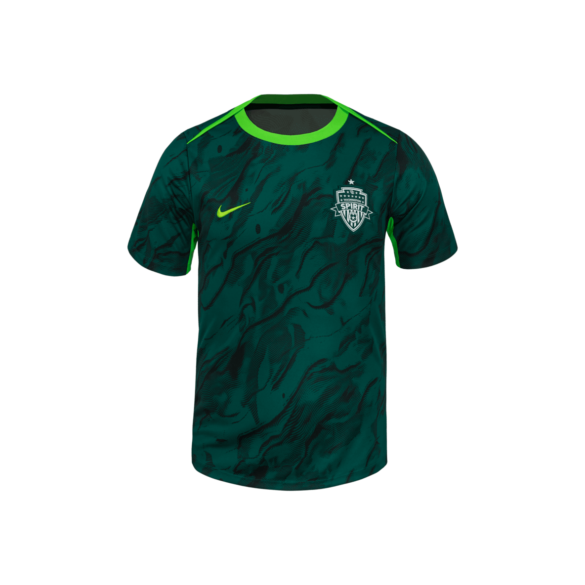 Washington Spirit 2025 Washington Spirit 2025 Men's Nike NWSL Short-Sleeve Pre-Match Top
