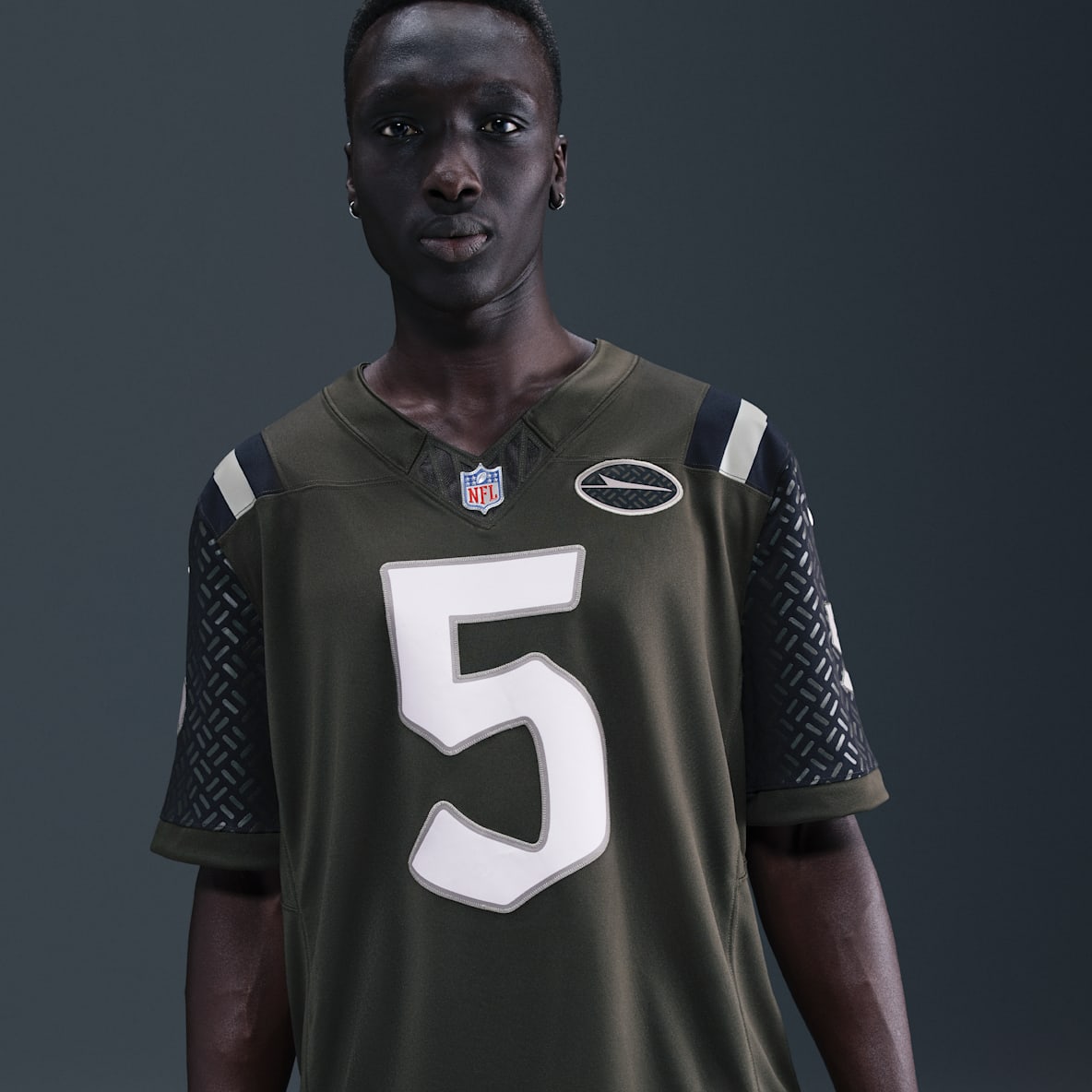 Garrett Wilson New York Jets Rivalries Collection Garrett Wilson New York Jets Rivalries Collection Men's Nike Dri-FIT NFL Limited Jersey