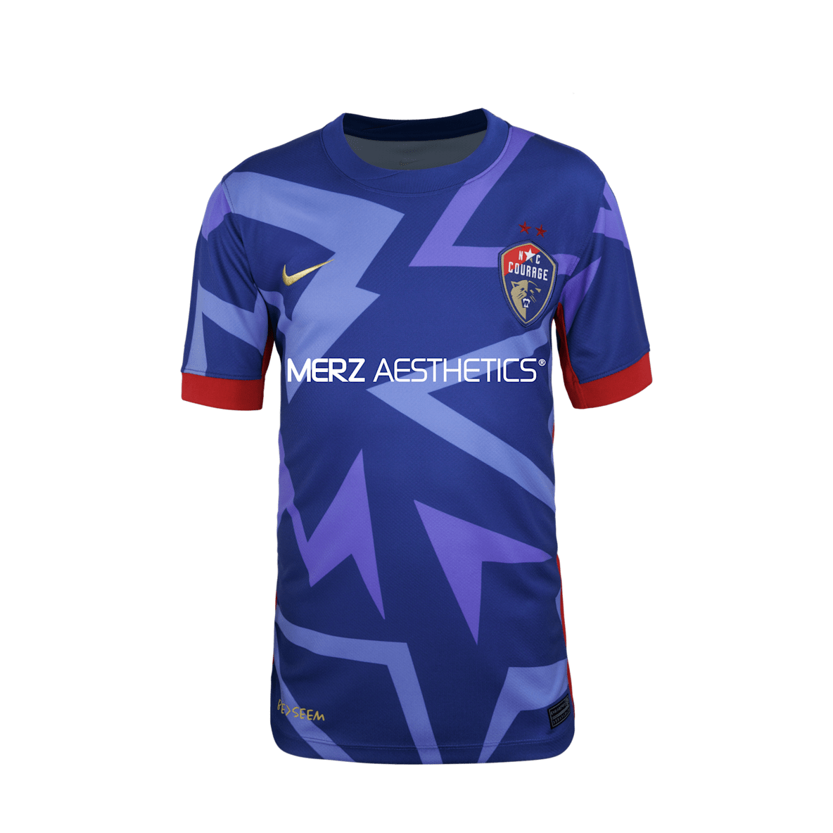 North Carolina Courage 2025 Stadium Home Big Kids' Nike Dri-FIT NWSL Replica Jersey