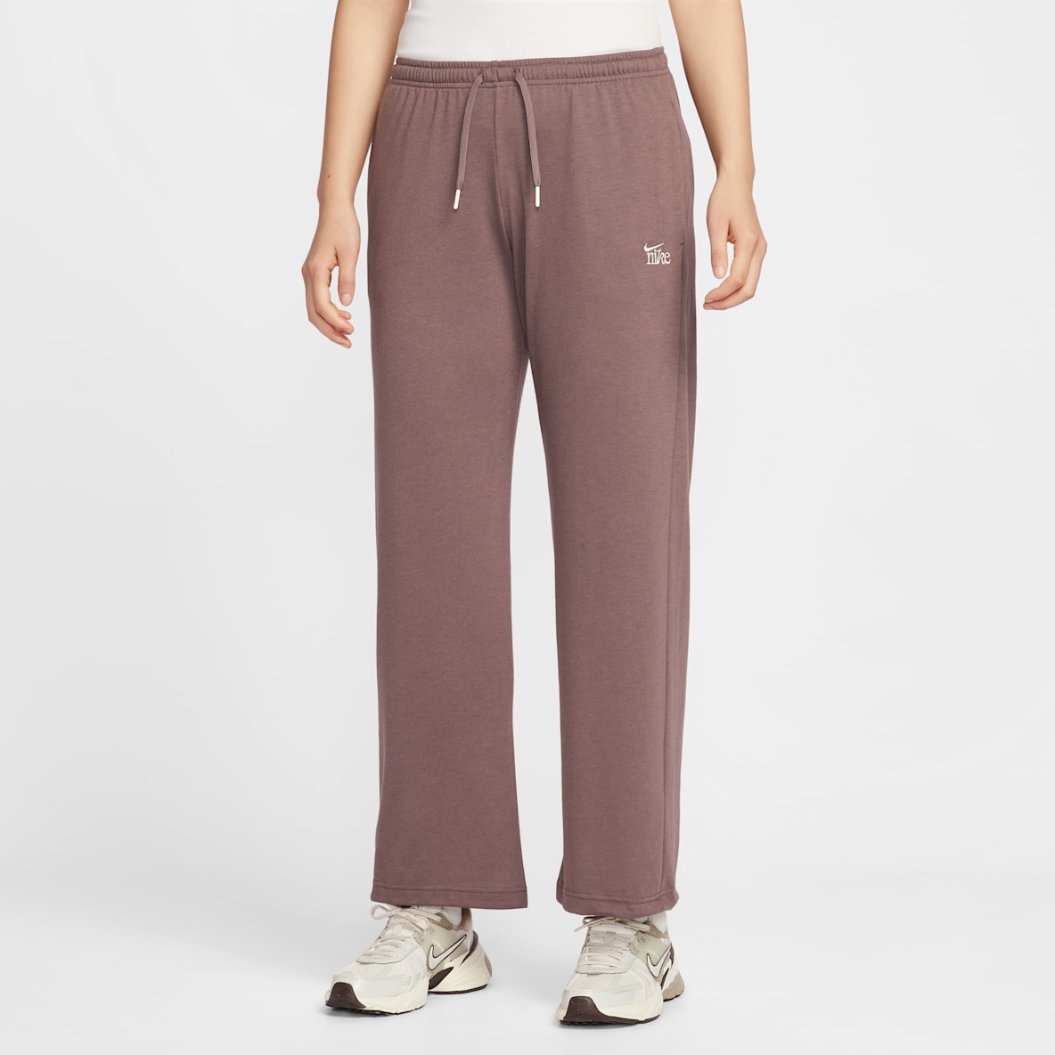 Nike Sportswear Chill Knit Women's Mid-Rise Lightweight Open-Hem Trousers