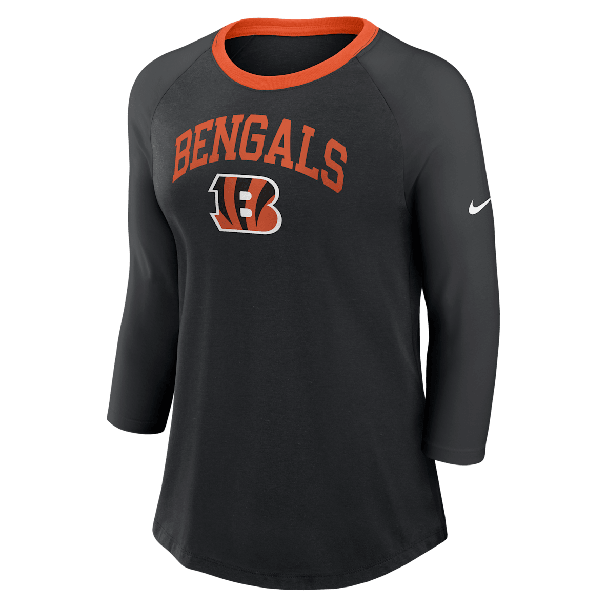 Cincinnati Bengals Cincinnati Bengals Women's Nike NFL 3/4-Sleeve T-Shirt