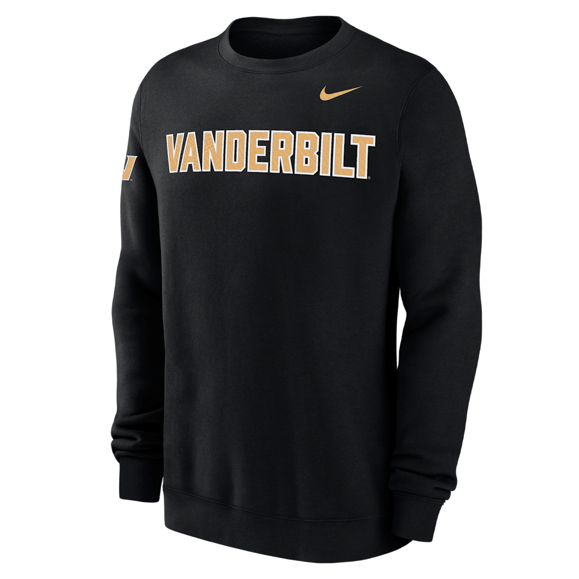 Vanderbilt Club Fleece Vanderbilt Club Fleece Men's Nike College Crew-Neck Sweatshirt