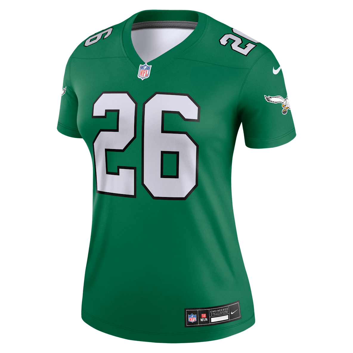 Saquon Barkley Philadelphia Eagles Saquon Barkley Philadelphia Eagles Women's Nike Dri-FIT NFL Legend Jersey
