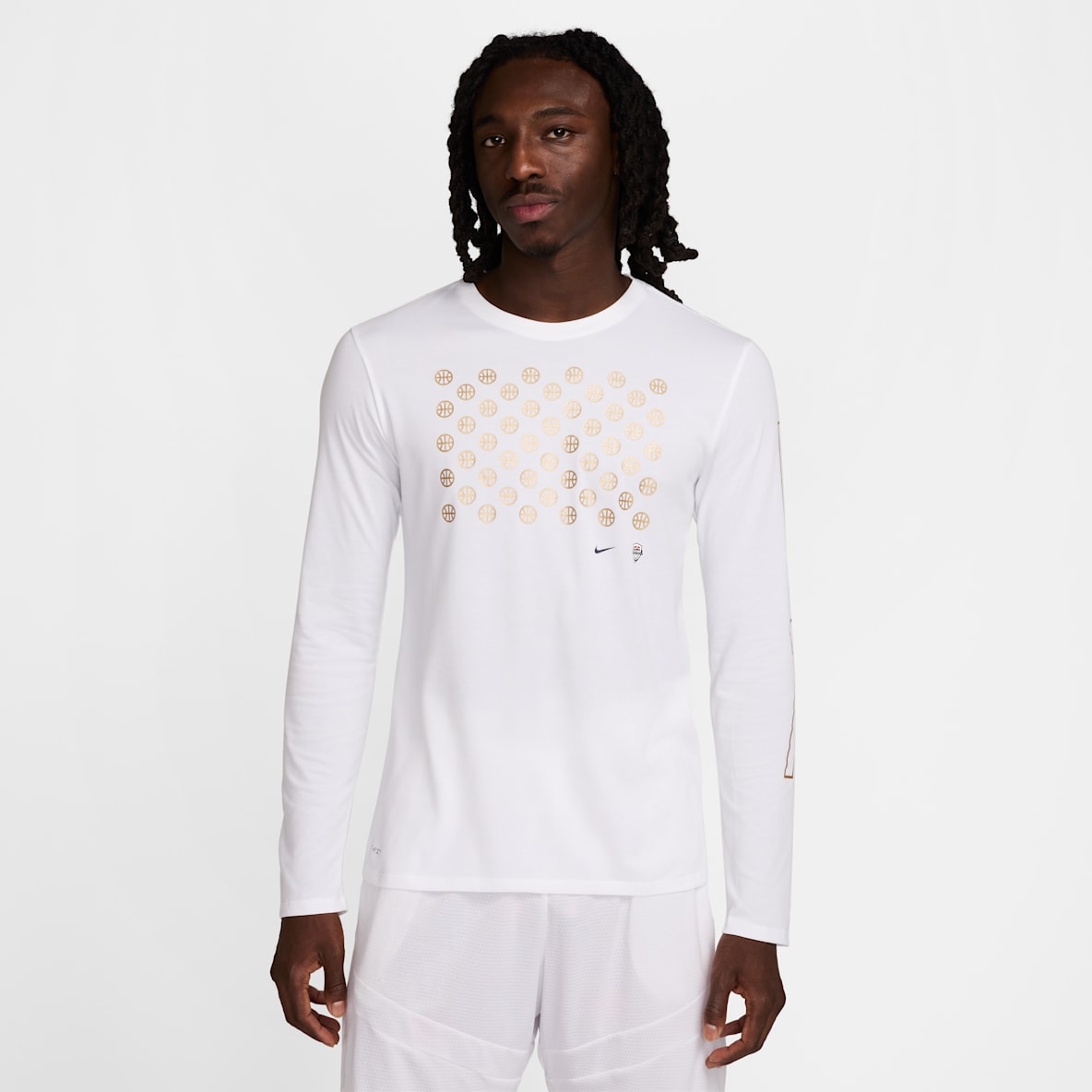 USAB USAB Men's Nike Dri-FIT Basketball Long-Sleeve T-Shirt