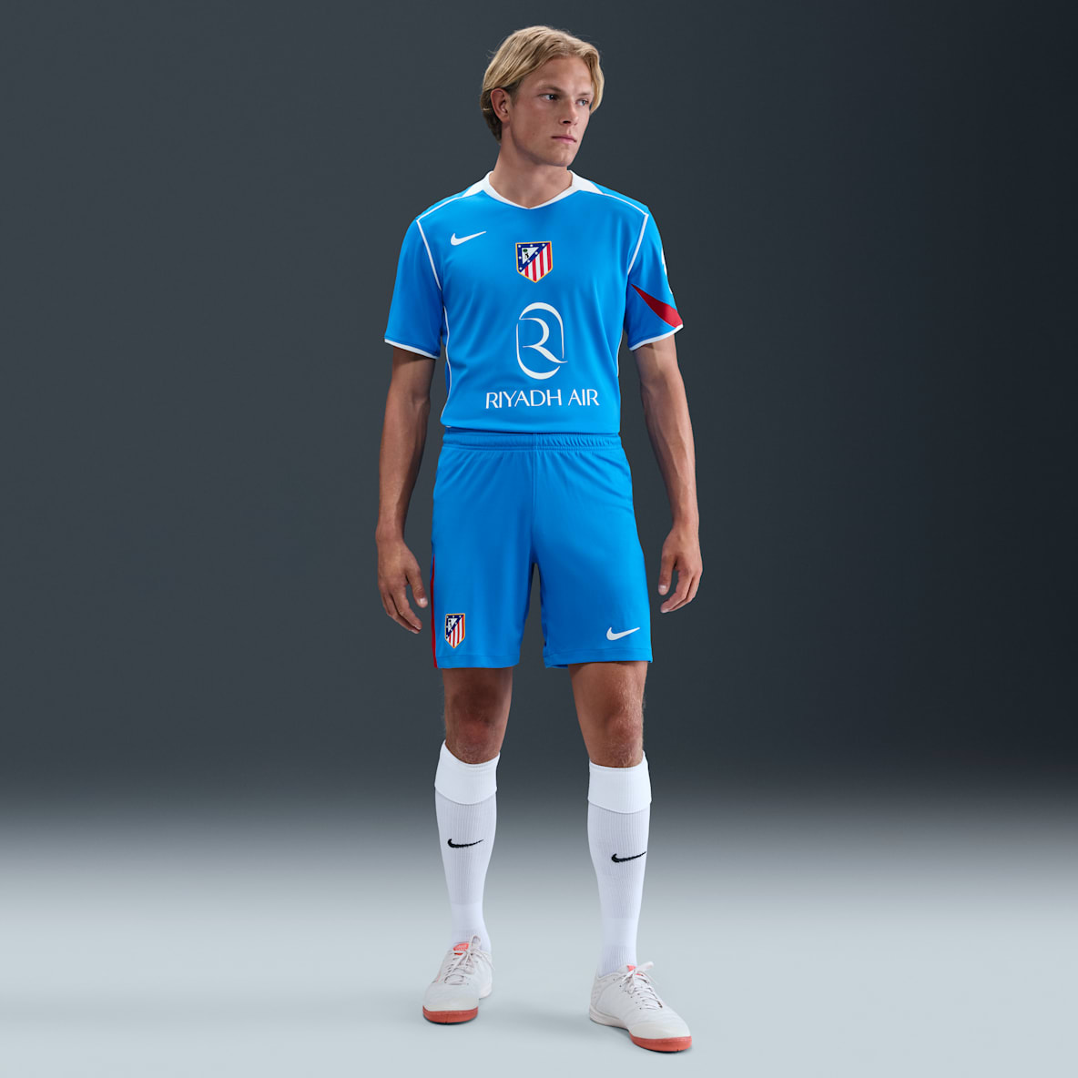 Atlético Madrid 2025/26 Stadium Third Atlético Madrid 2025/26 Stadium Third Nike Dri-FIT Total 90 Replika-Fußballshorts (Herren)