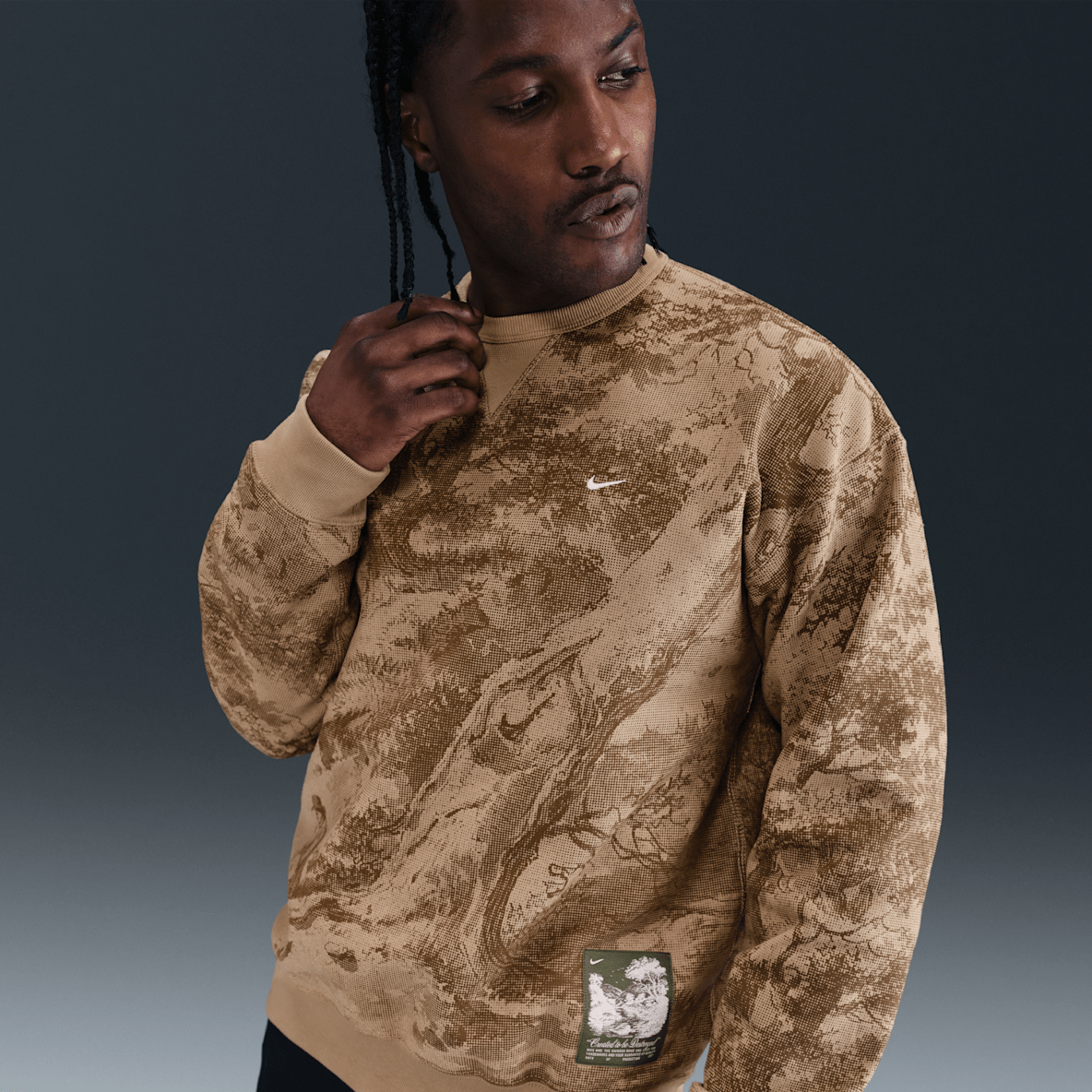 Nike Solo Swoosh Nike Solo Swoosh Men's Fleece Crew