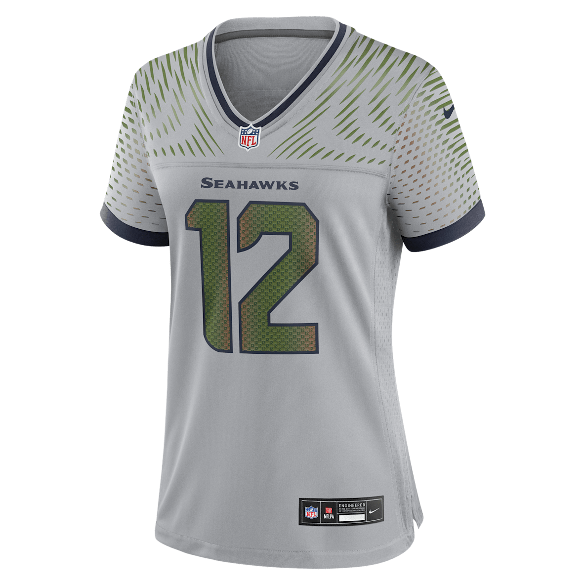 12s Seattle Seahawks Rivalries Collection 12s Seattle Seahawks Rivalries Collection Women’s Nike NFL Game Jersey