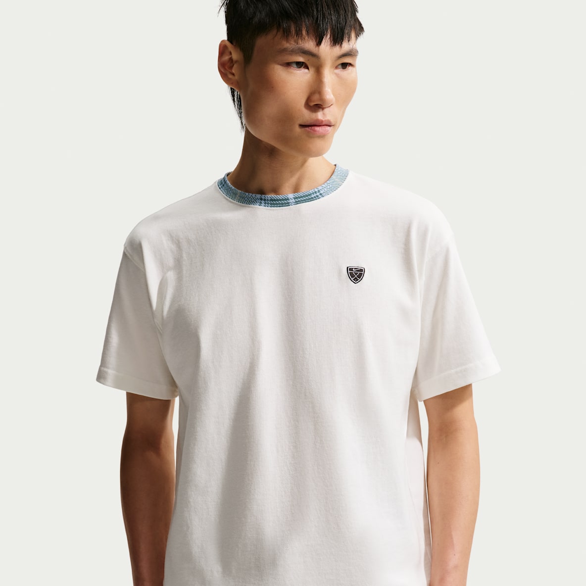 Nike Tartan Men's Loose Golf Top