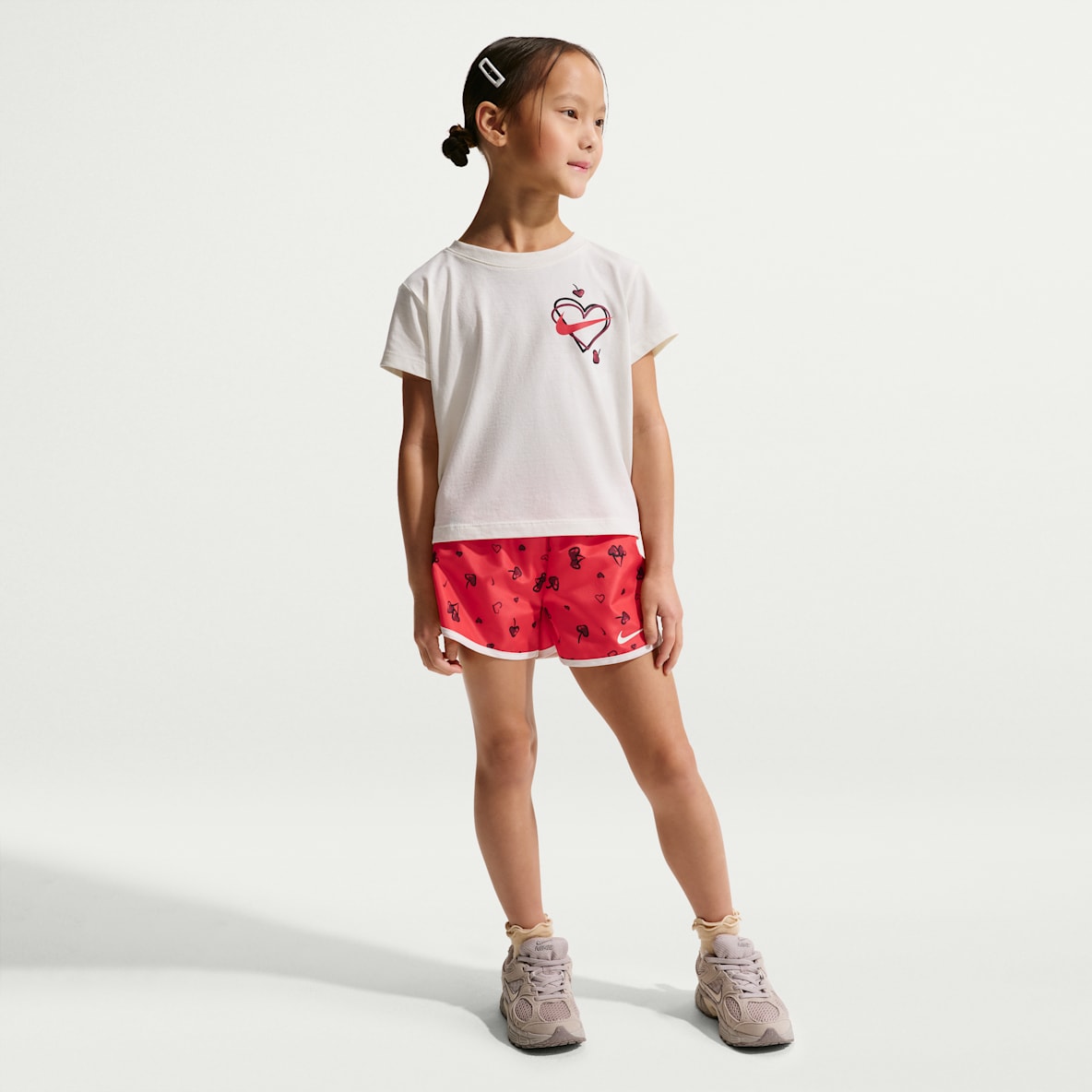 Nike Cherry Little Kids' 2-Piece Printed Tempo Set