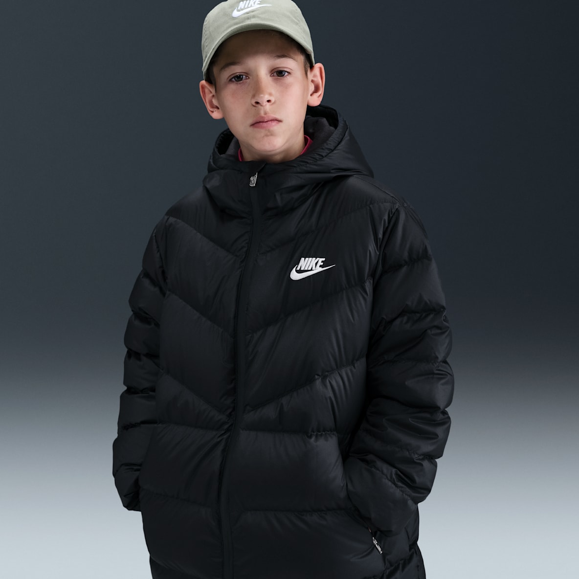 나이키 나이키 주니어 윈드러너 다운 파카