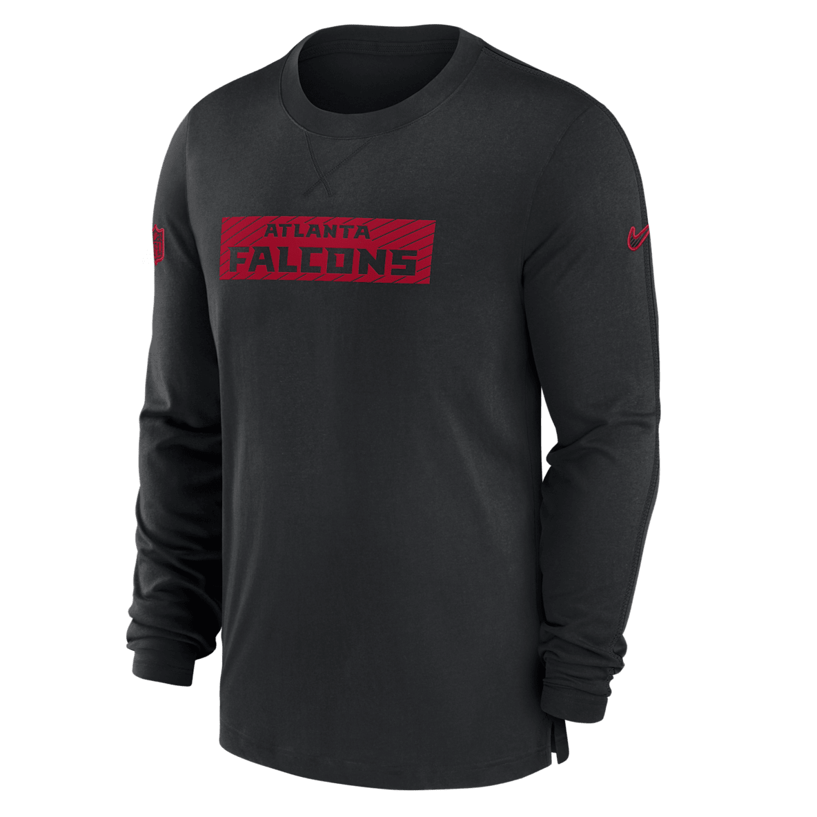 Atlanta Falcons Sideline Player Team Issue Atlanta Falcons Sideline Player Team Issue Men’s Nike Dri-FIT Long-Sleeve Top