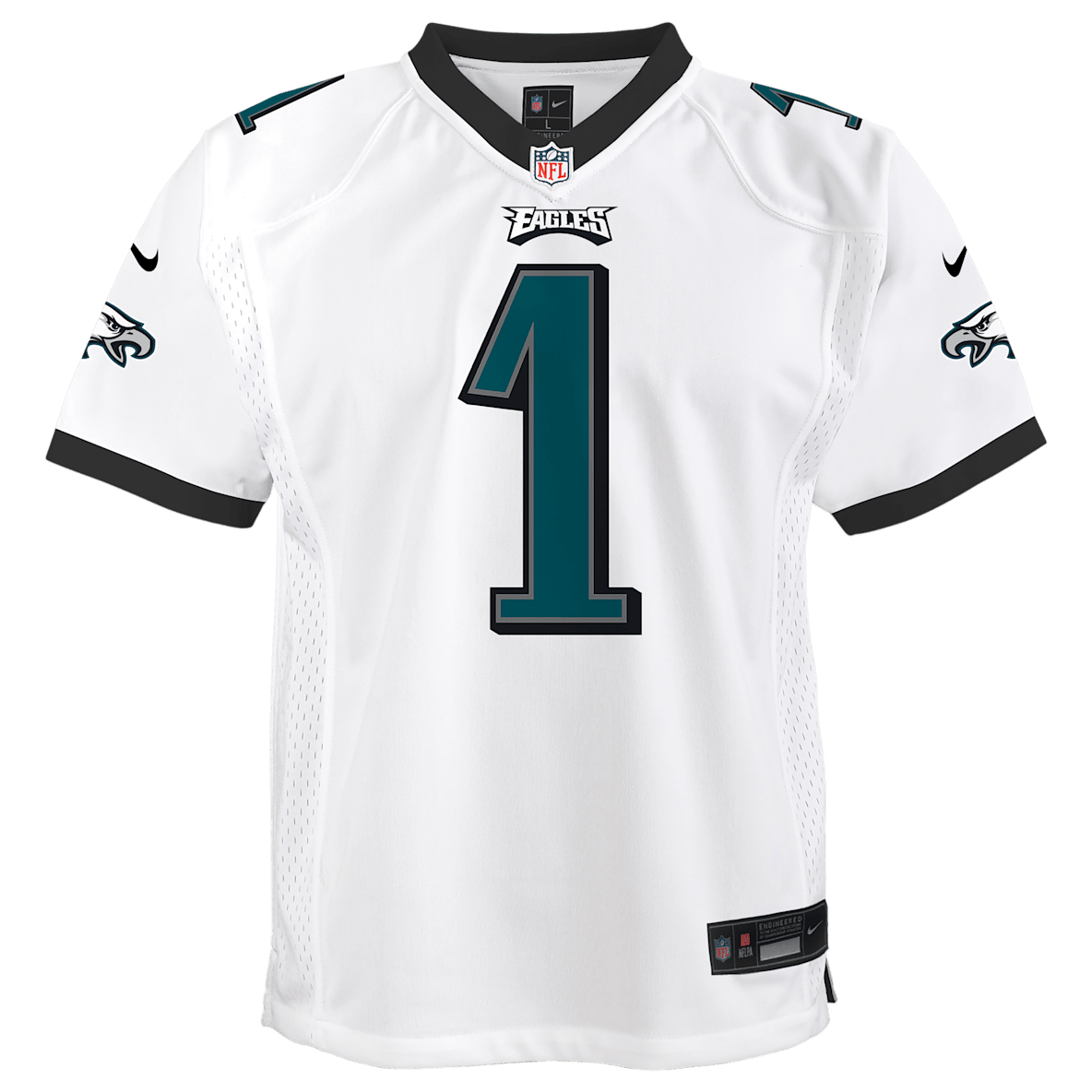 Jalen Hurts Philadelphia Eagles Jalen Hurts Philadelphia Eagles Big Kids' Nike Dri-FIT NFL Football Jersey
