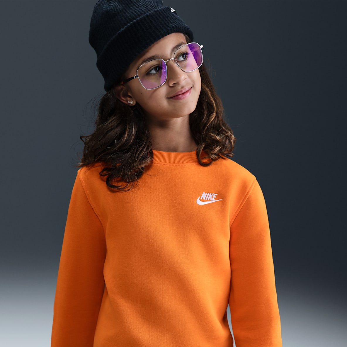 Nike Sportswear Club Fleece Big Kids' Sweatshirt