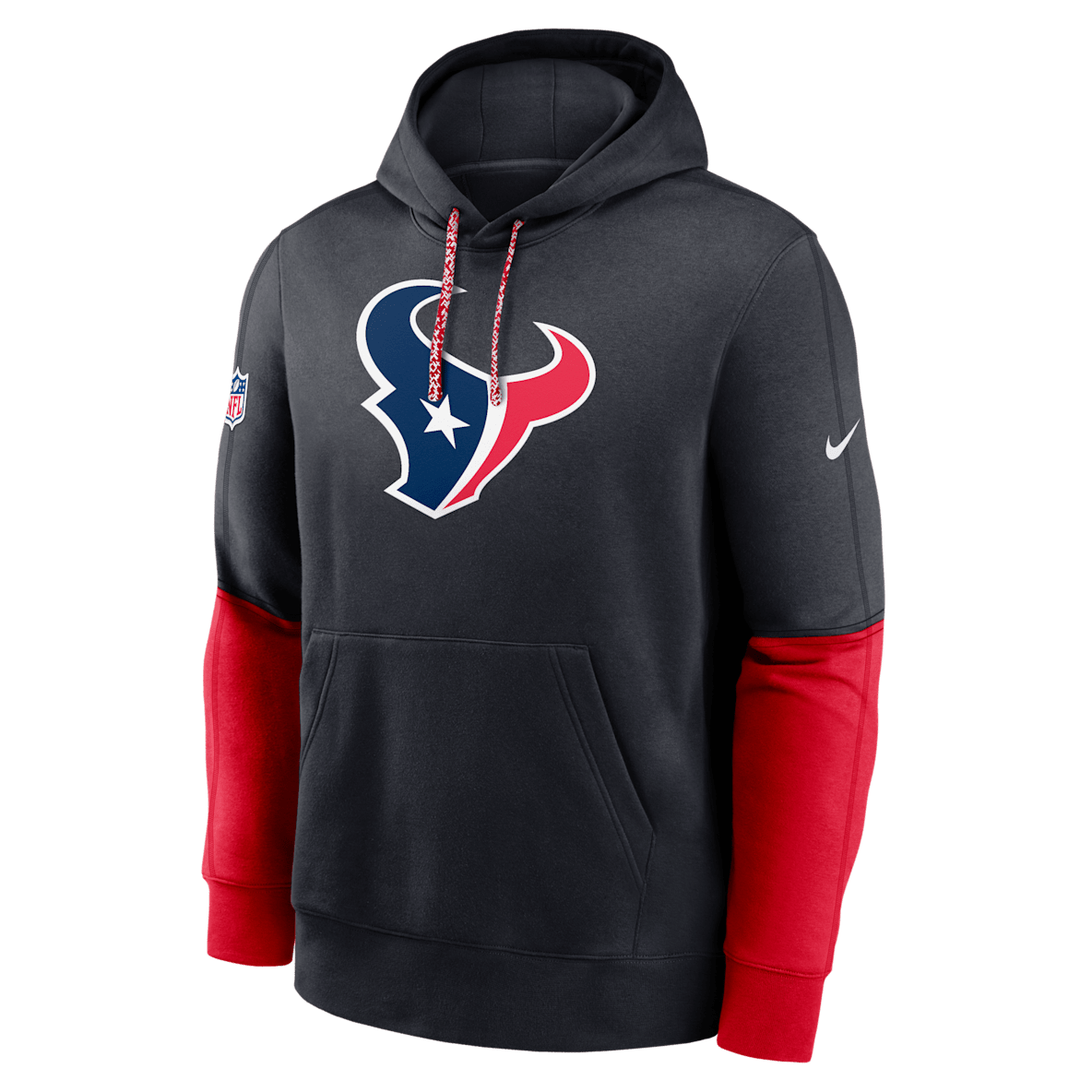 Houston Texans Sideline Team Issue Club Houston Texans Sideline Team Issue Club Men's Nike NFL Pullover Hoodie
