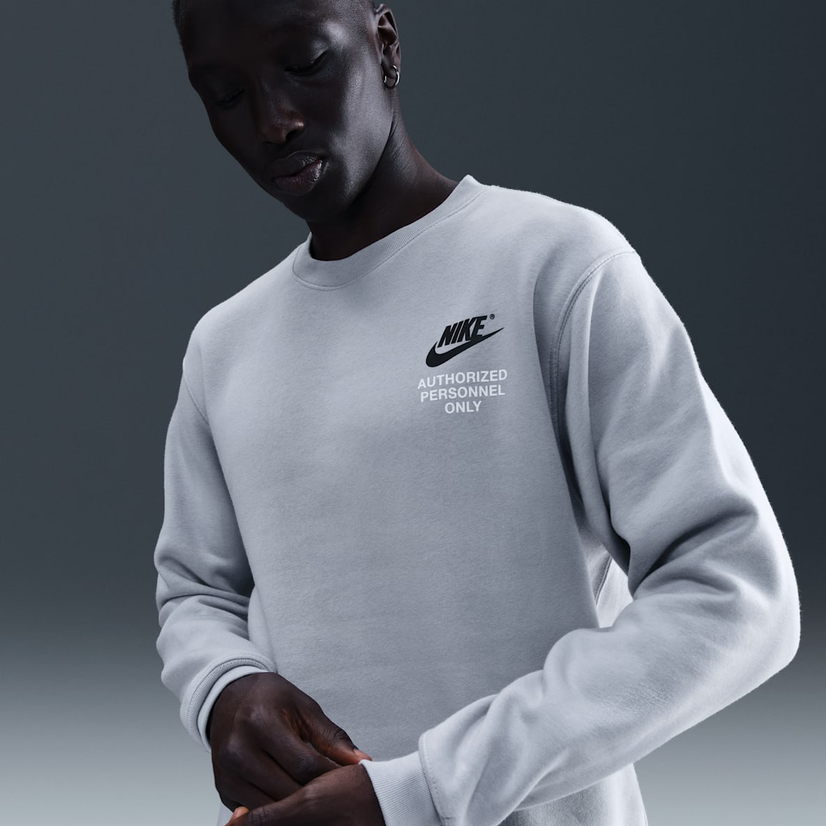 Nike Sportswear Club Felpa a girocollo in fleece – Uomo
