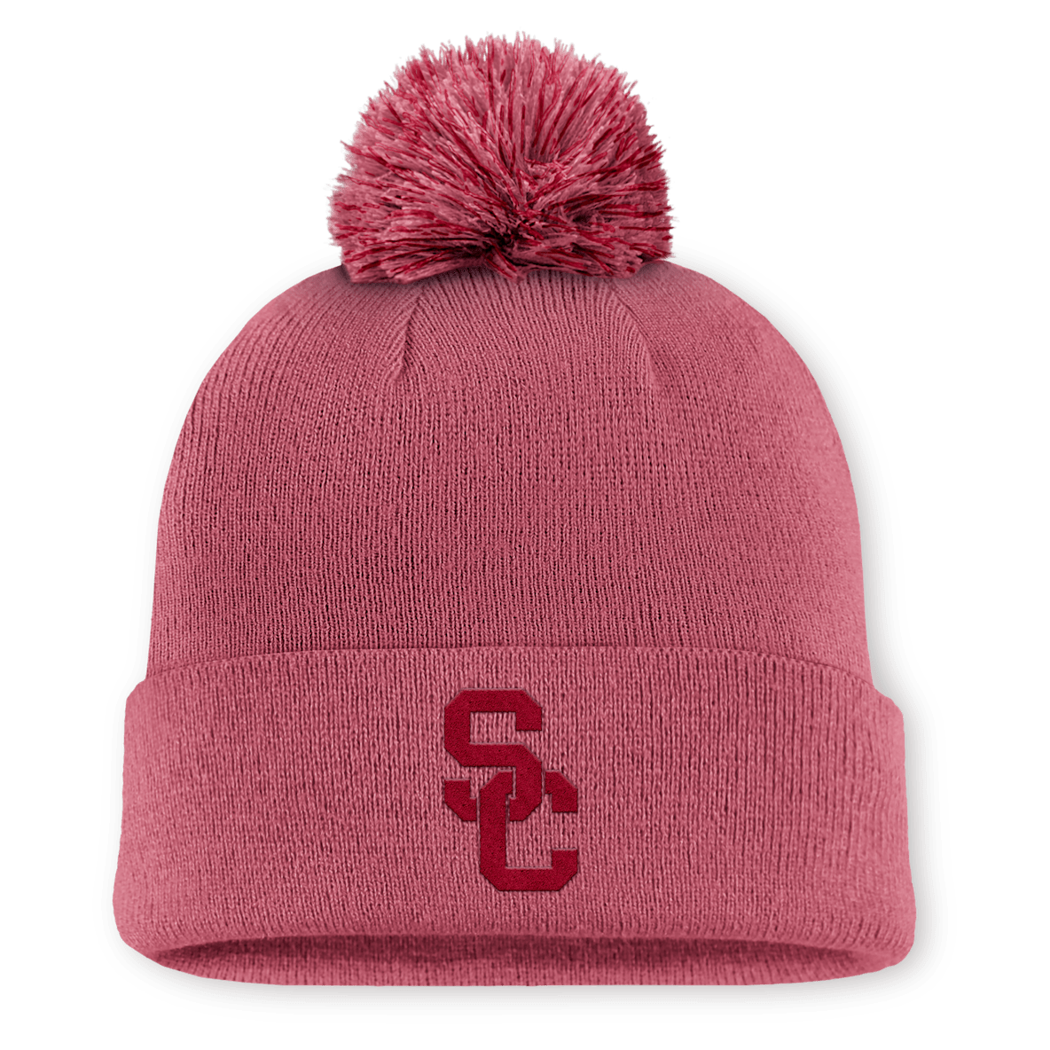 USC Primetime Campus Toned USC Primetime Campus Toned Men's Nike College Cuffed Pom Beanie