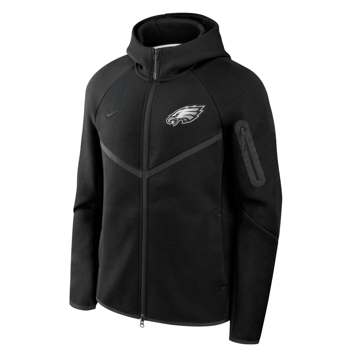 Philadelphia Eagles Tech Fleece Windrunner Philadelphia Eagles Tech Fleece Windrunner Men's Nike NFL Full-Zip Hooded Jacket