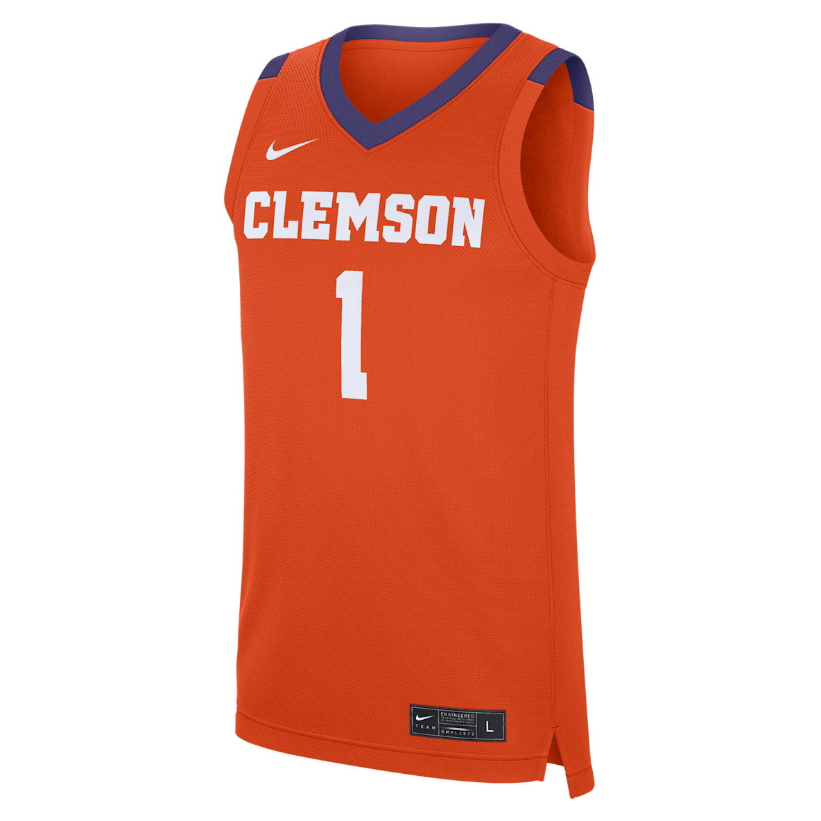 Clemson Tigers Replica Clemson Tigers Replica Men's Nike College Basketball Jersey