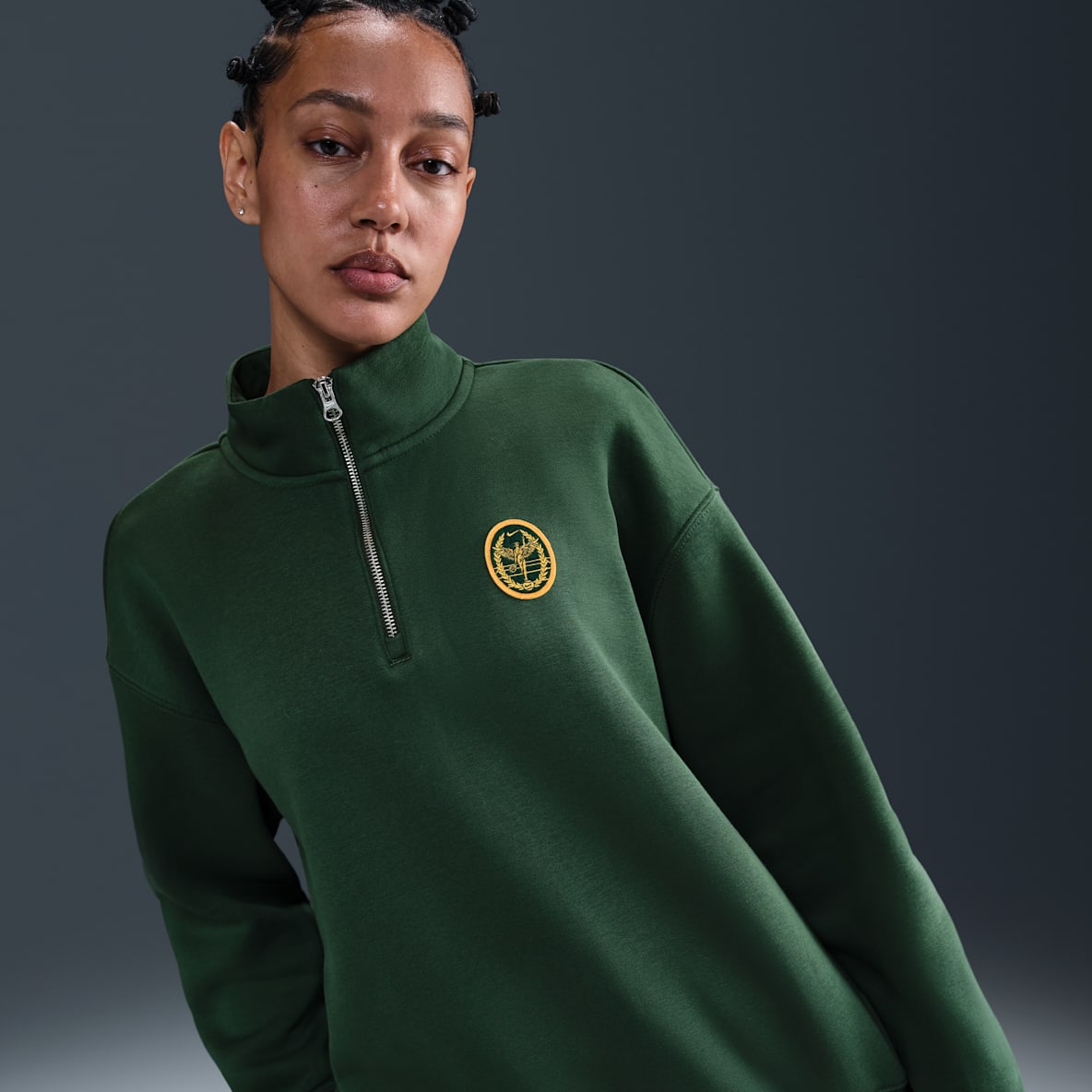 Nike Sportswear Phoenix Fleece Nike Sportswear Phoenix Fleece Women's Oversized 1/4-Zip Long Sweatshirt
