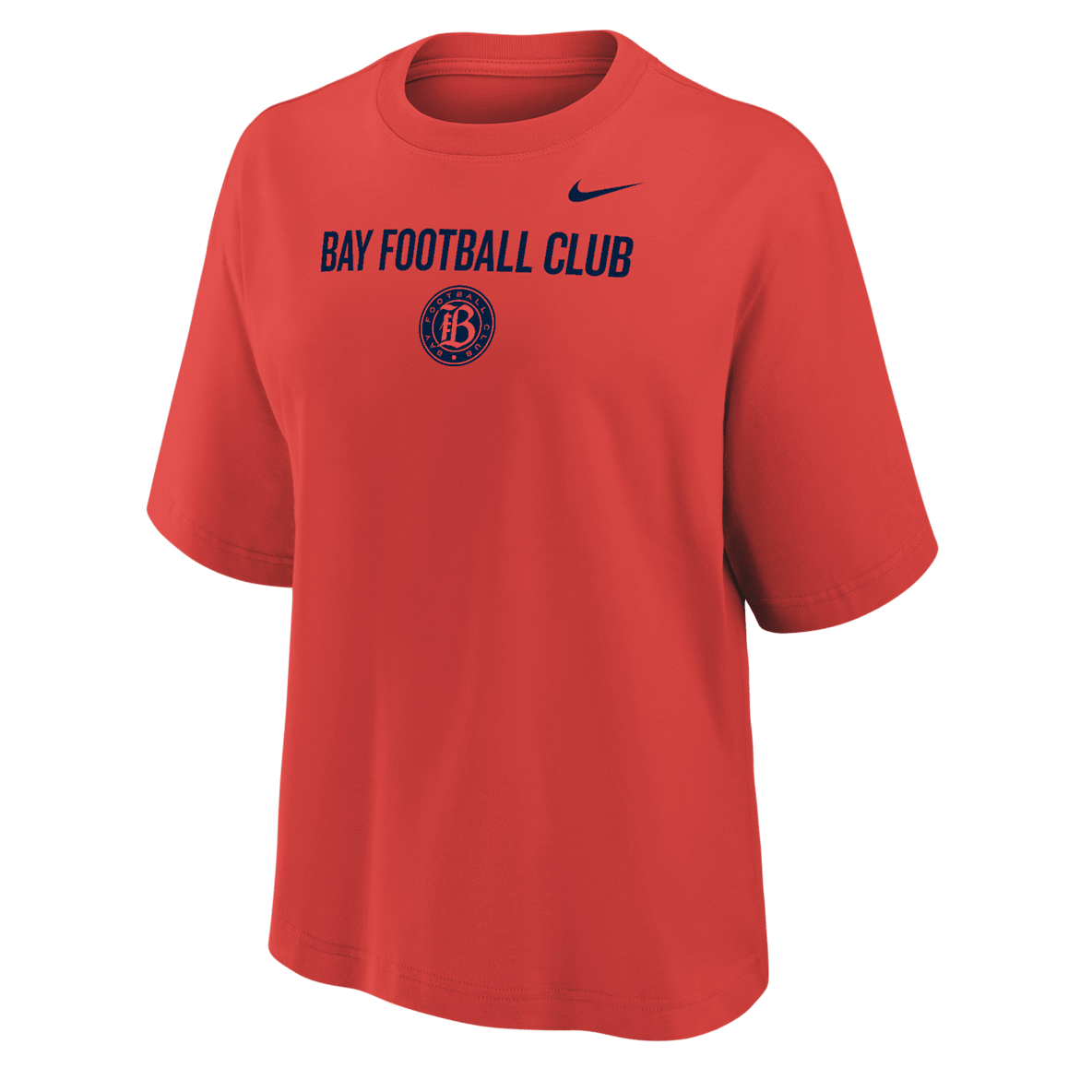 Bay FC Bay FC Women's Nike NWSL Boxy T-Shirt