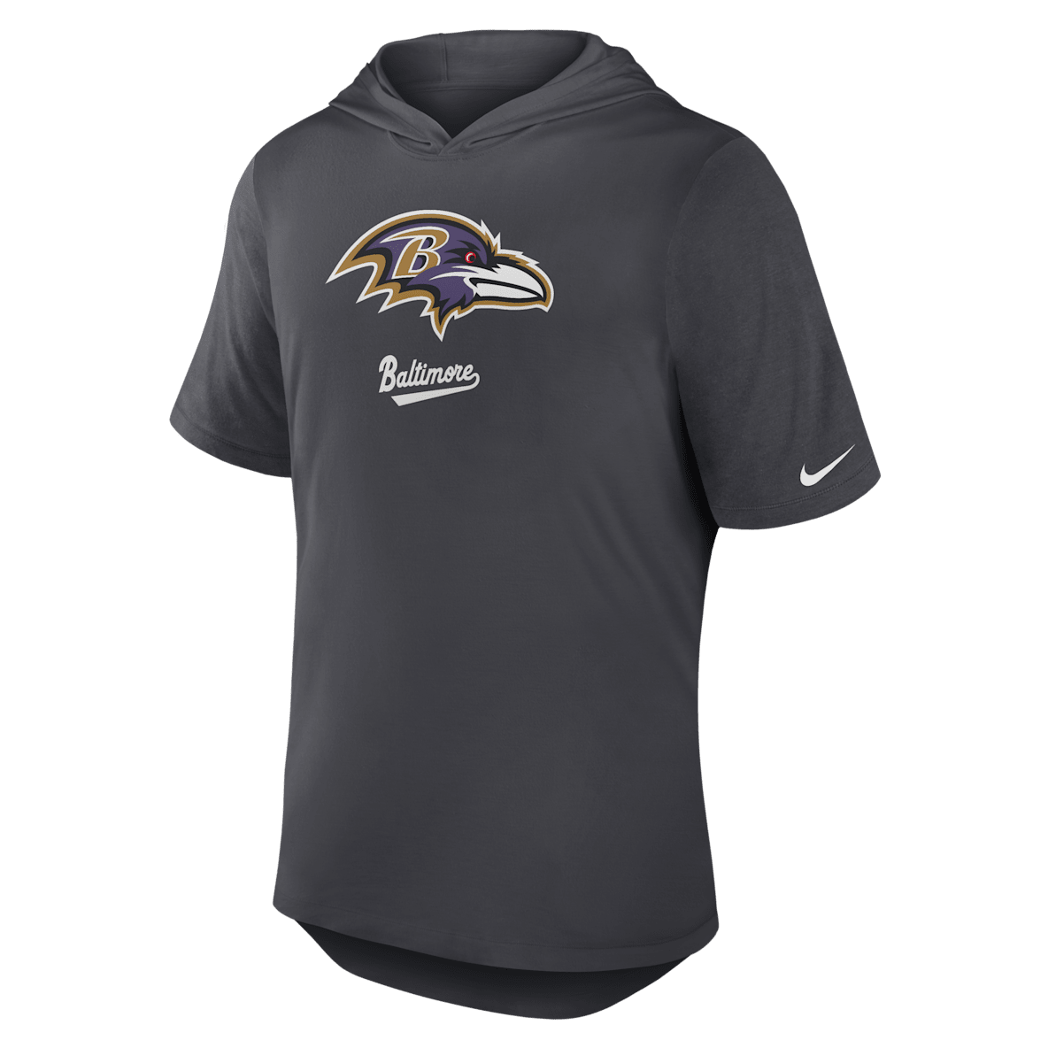 Baltimore Ravens Baltimore Ravens Men's Nike Dri-FIT NFL Hooded T-Shirt