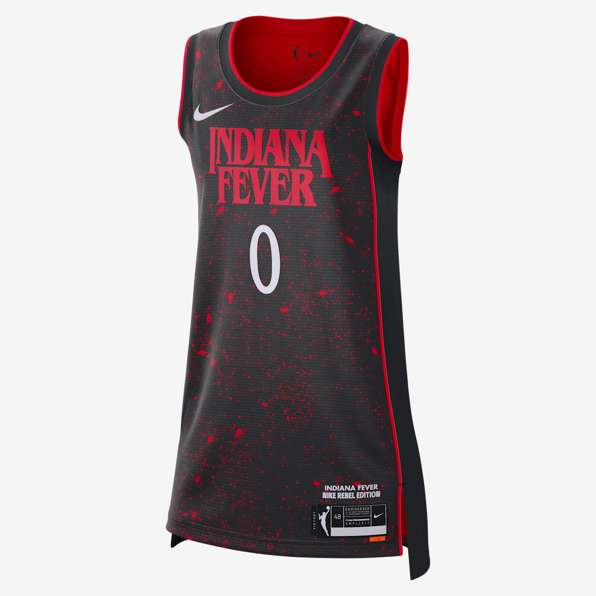 Kelsey Mitchell Indiana Fever x Stranger Things 2025 Rebel Edition Women’s Nike Dri-FIT WNBA Victory Jersey