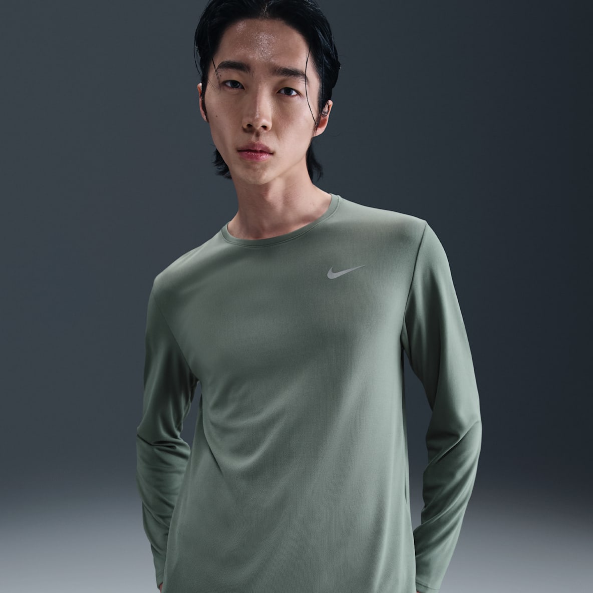 Nike Miler Nike Miler Men's Dri-FIT UV Long-Sleeve Running Top