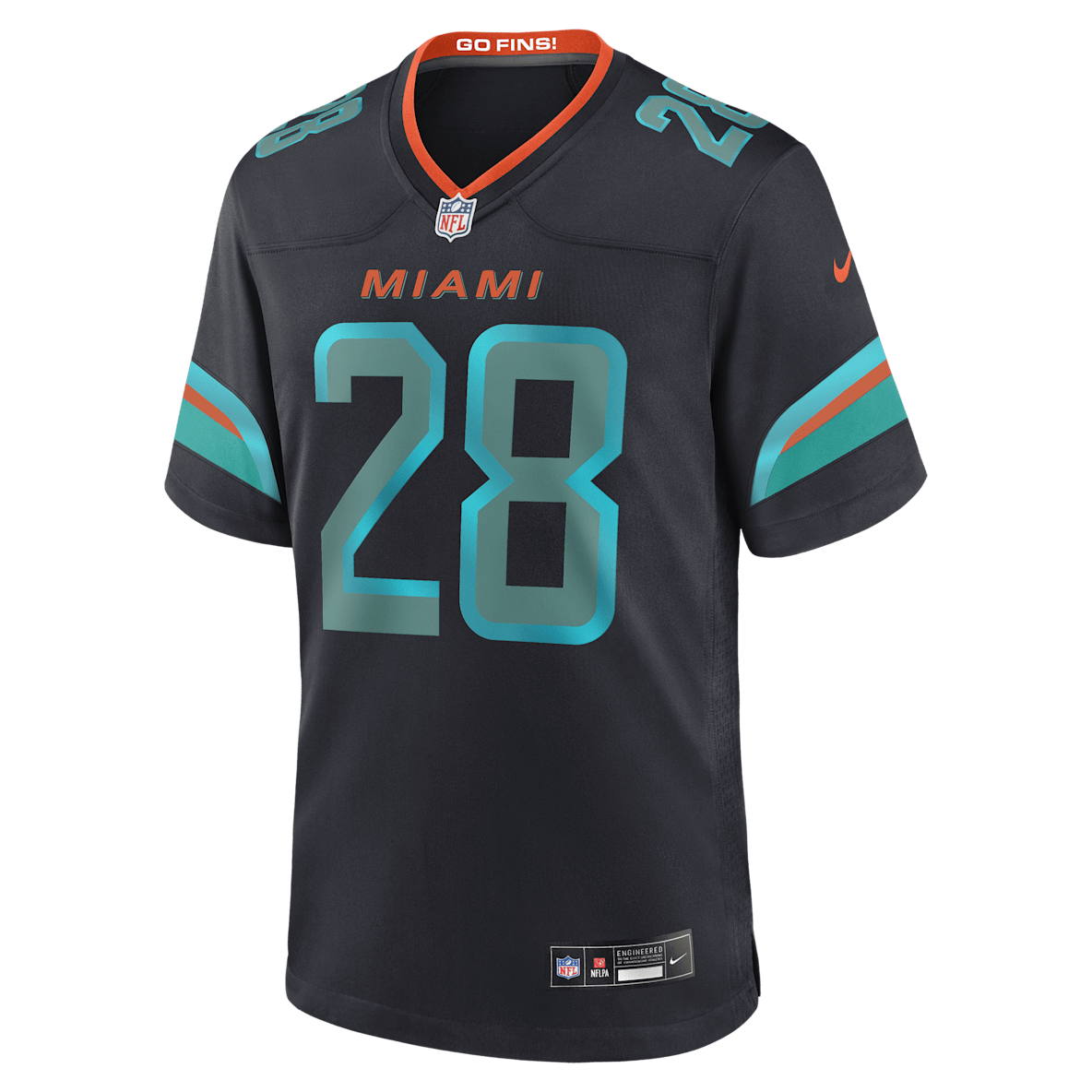 De’Von Achane Miami Dolphins Rivalries Collection De’Von Achane Miami Dolphins Rivalries Collection Men’s Nike NFL Game Jersey