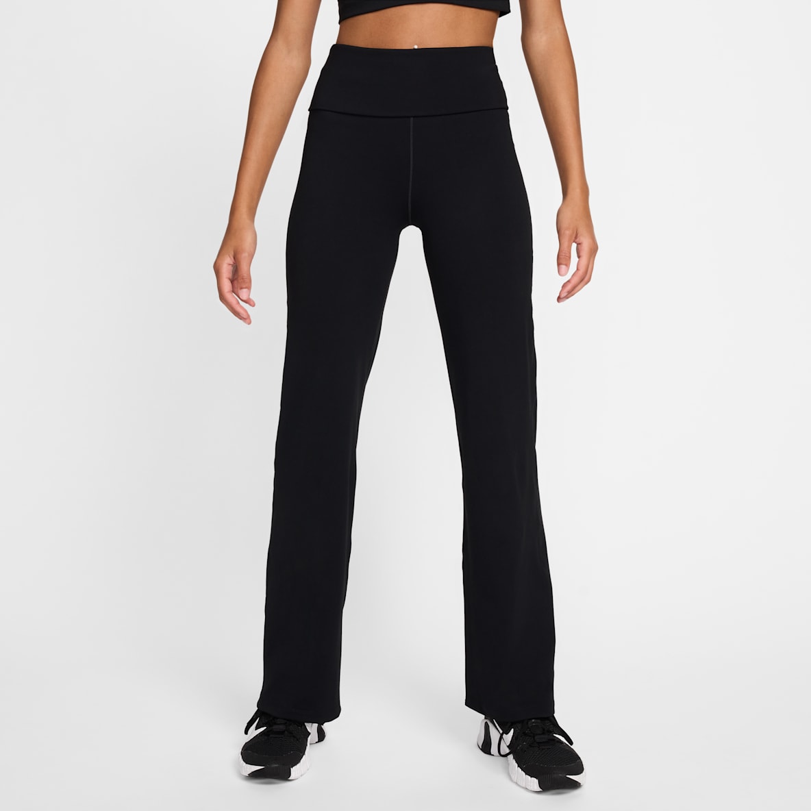 Nike One Nike One Women's Dri-FIT High-Waisted Fold-Over Trousers