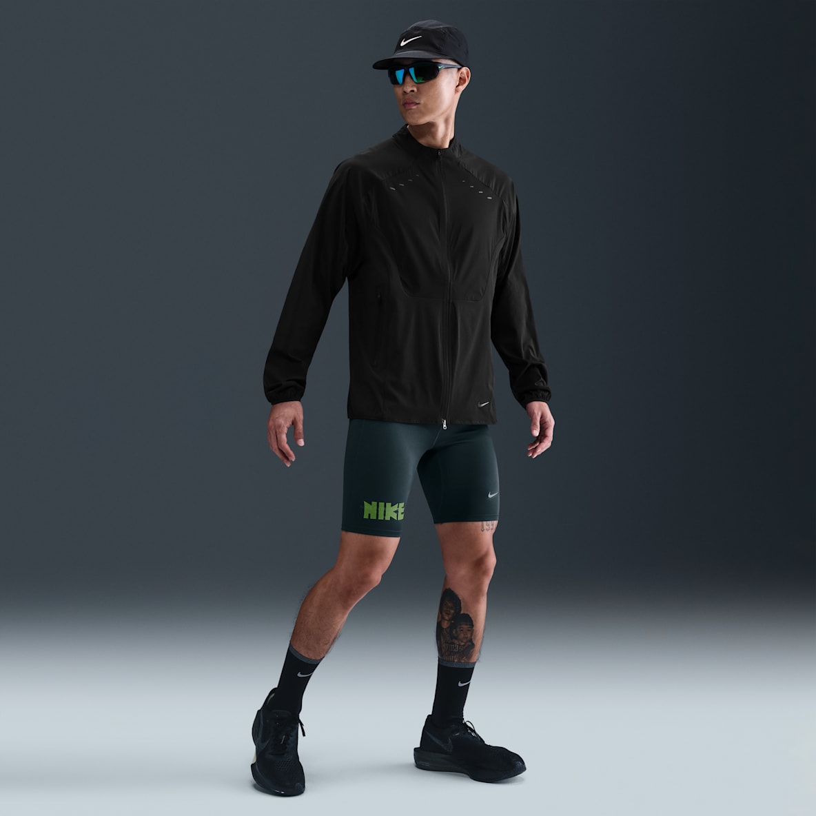 Nike Fast Nike Fast Men's Dri-FIT 1/2-Length Running Tights