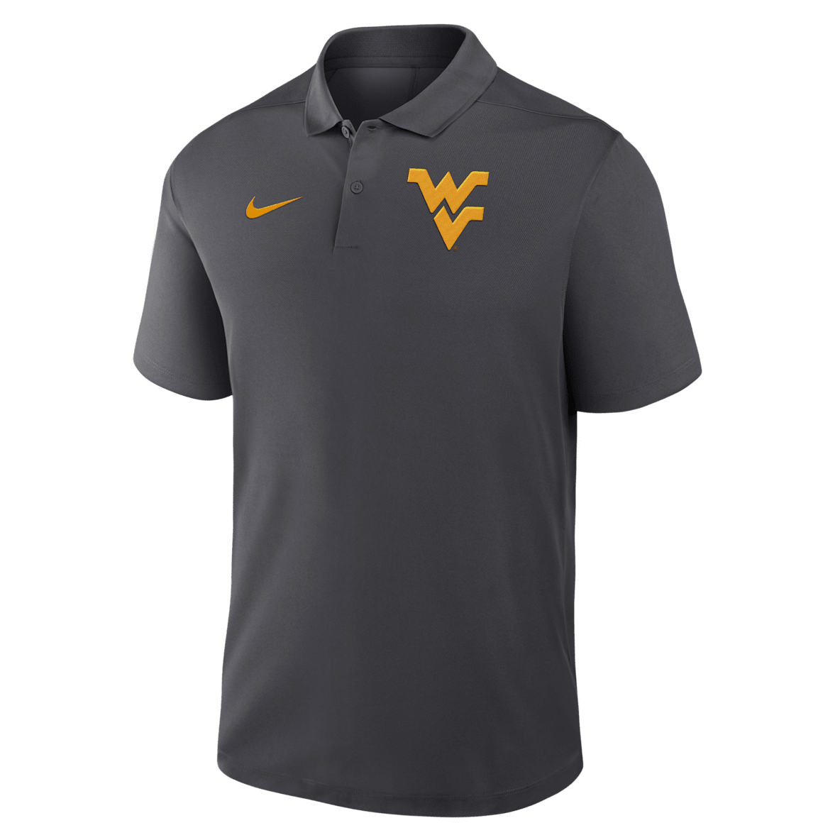 West Virginia Primetime Victory Primary Logo West Virginia Primetime Victory Primary Logo Men's Nike Dri-FIT College Polo