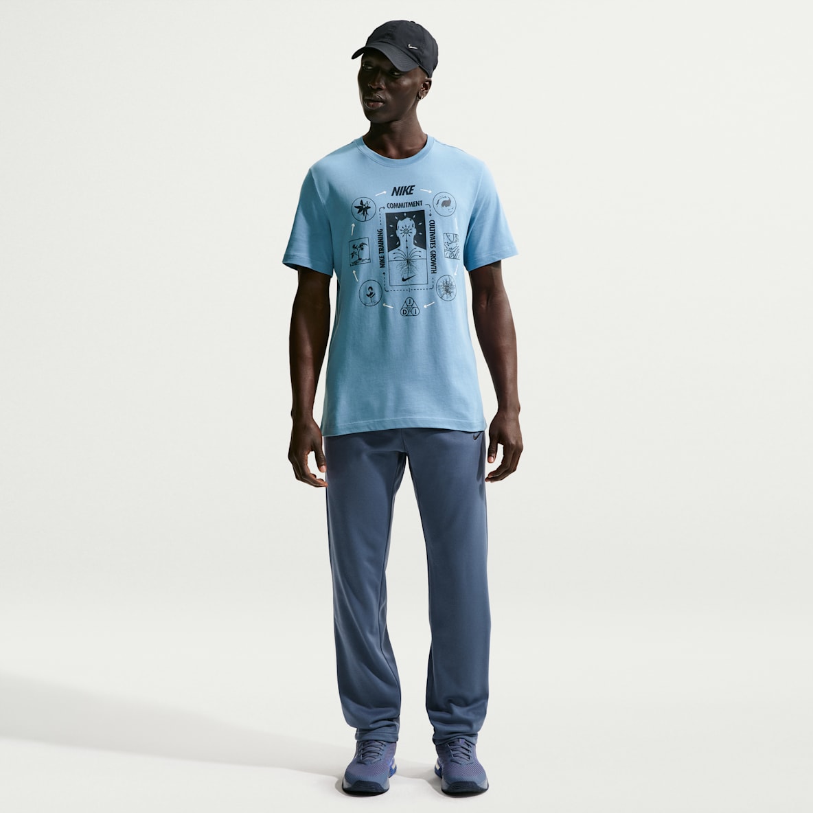 Nike Therma Nike Therma Therma-FIT fitnessbroek met open zoom voor heren