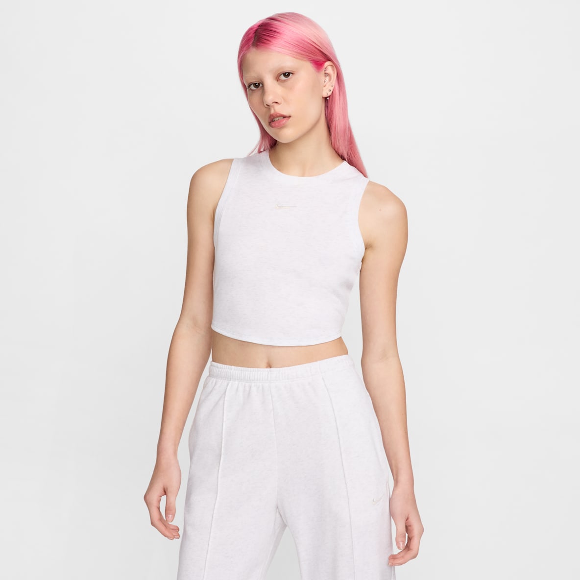 Nike Sportswear Chill Knit Nike Sportswear Chill Knit Women's Tight Cropped Mini-Rib Tank Top