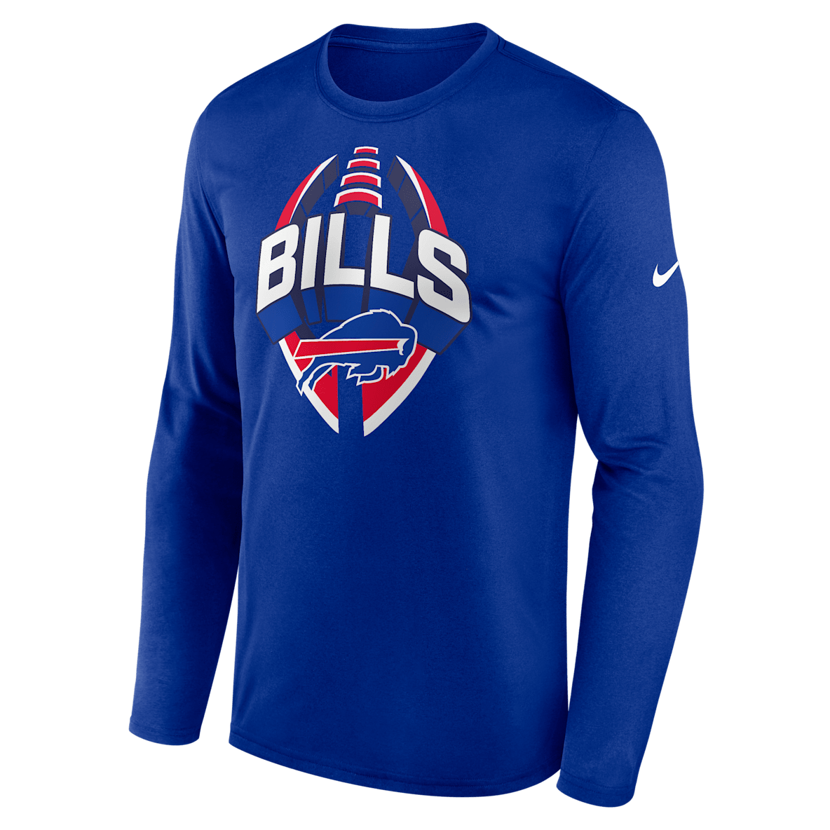 Buffalo Bills Legend Icon Buffalo Bills Legend Icon Playera de manga larga Nike Dri-FIT de la NFL para hombre