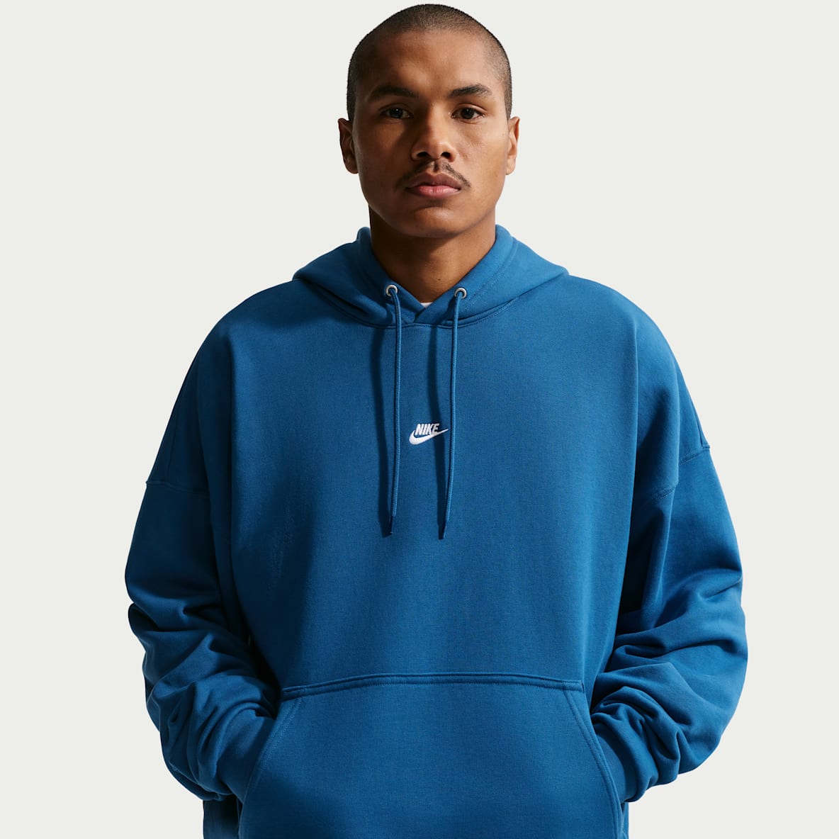 Nike Sportswear Club Nike Sportswear Club Oversize Fransız Havlu Kumaşı Erkek Kapüşonlu Sweatshirt'ü
