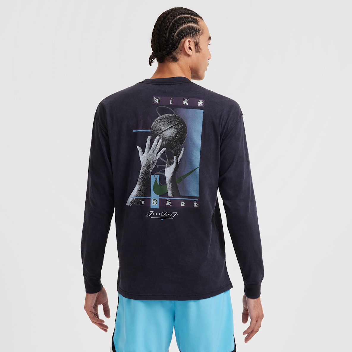 Nike Nike Men's Max90 Long-Sleeve Basketball T-Shirt