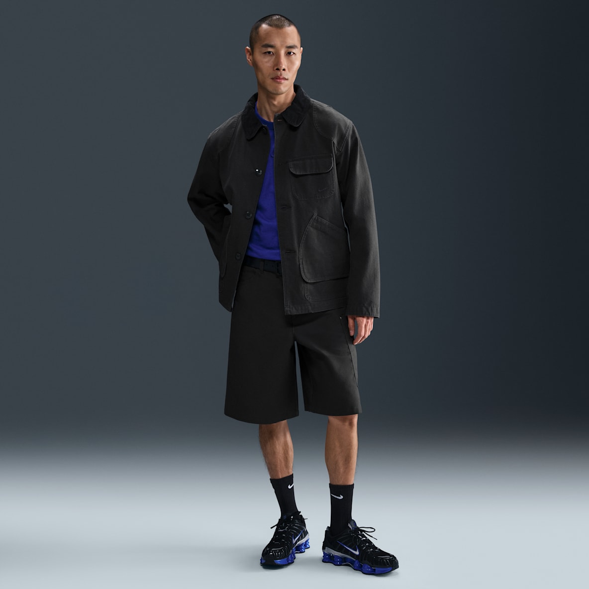 ナイキ ライフ ナイキ ライフ メンズ ビッグ キャンバス ショートパンツ