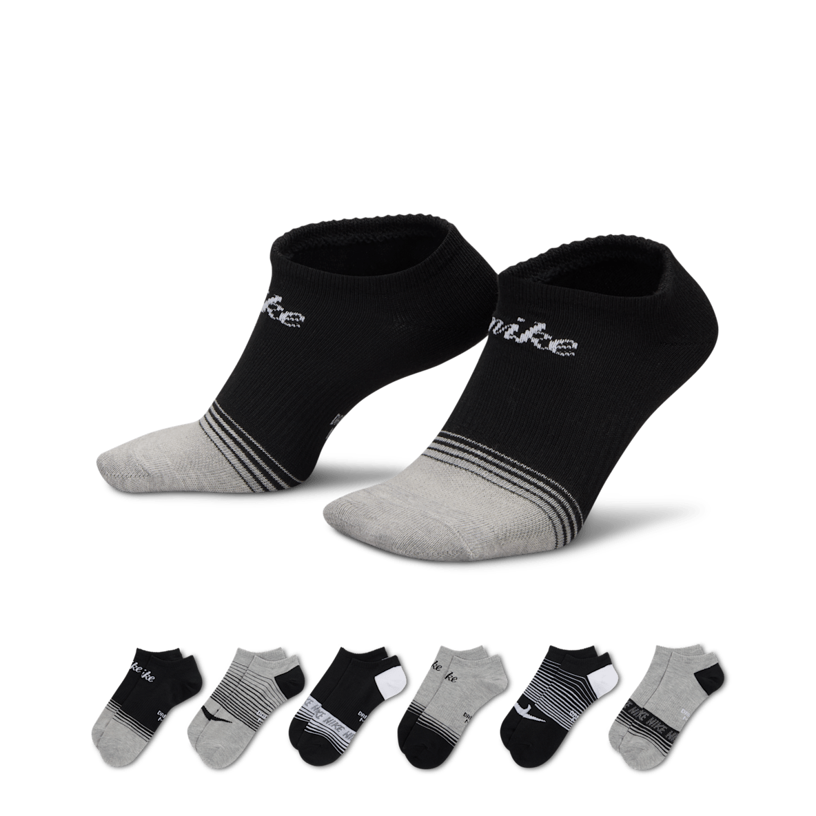 Nike Everyday Nike Everyday Lette ankelsokker (6 par)