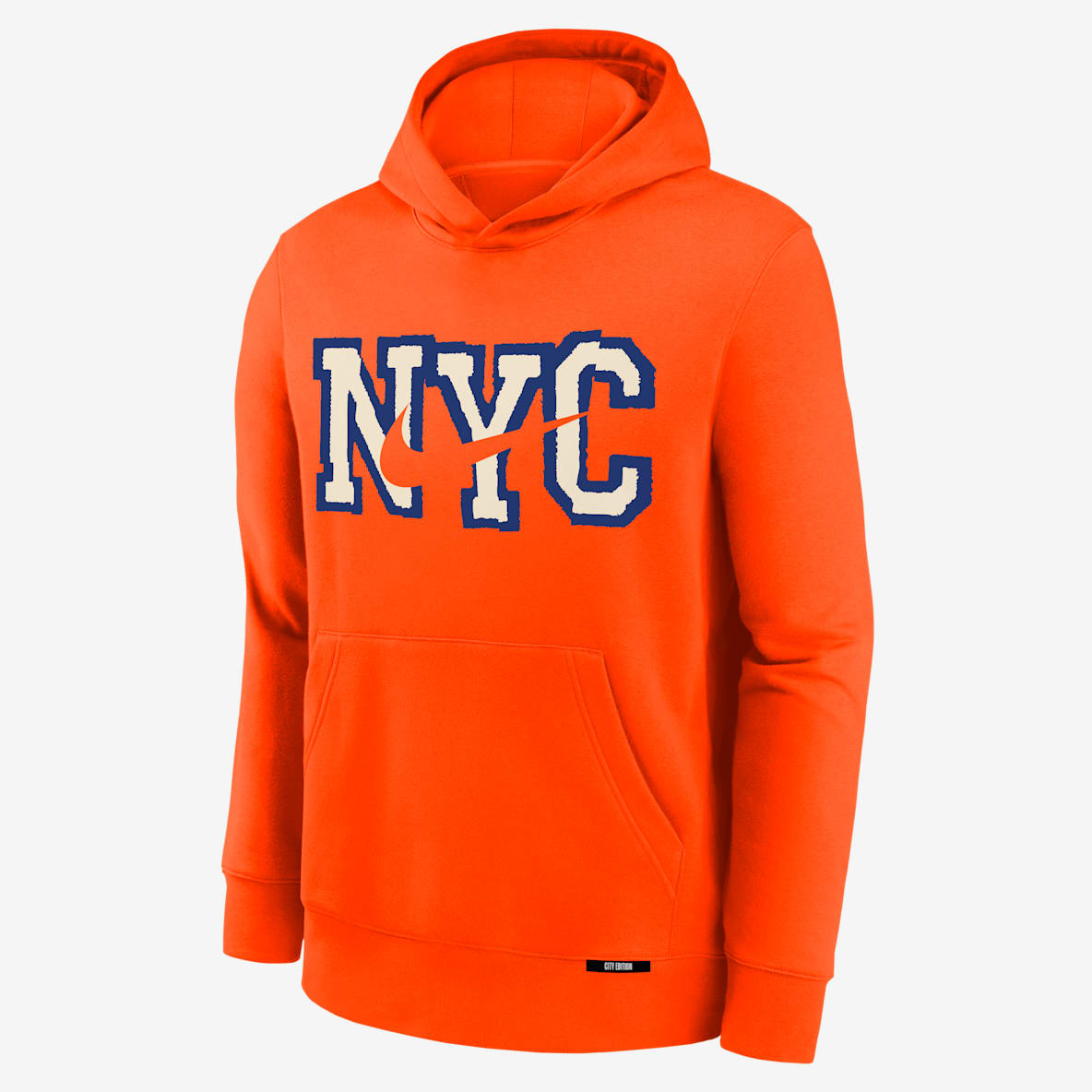 New York Knicks Club Fleece City Edition New York Knicks Club Fleece City Edition Big Kids' Fleece Hoodie