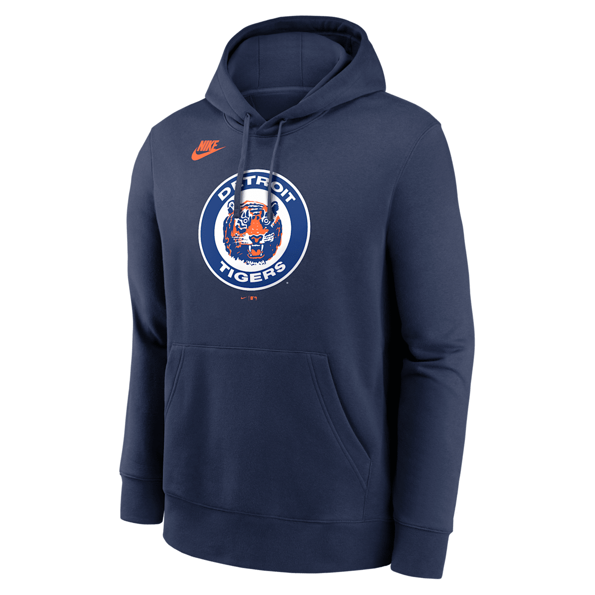 Detroit Tigers Cooperstown Logo Club Detroit Tigers Cooperstown Logo Club Men's Nike MLB Pullover Hoodie