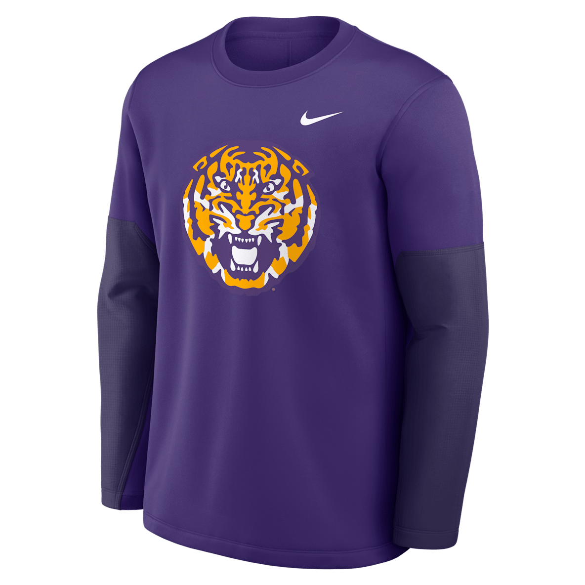LSU Sideline Coach LSU Sideline Coach Men's Nike Therma-FIT College Long-Sleeve T-Shirt