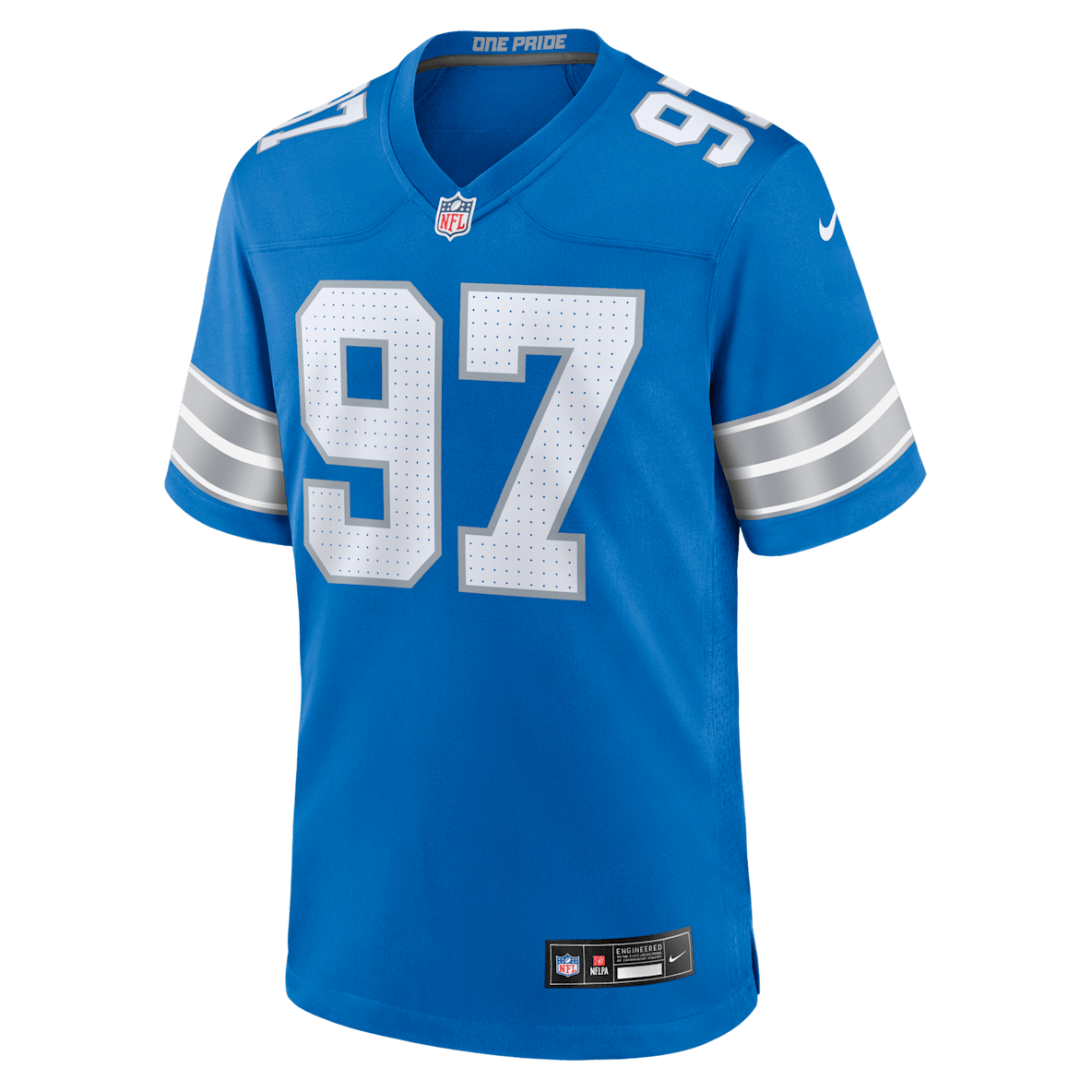 Aidan Hutchinson Detroit Lions Aidan Hutchinson Detroit Lions Men's Nike NFL Game Football Jersey