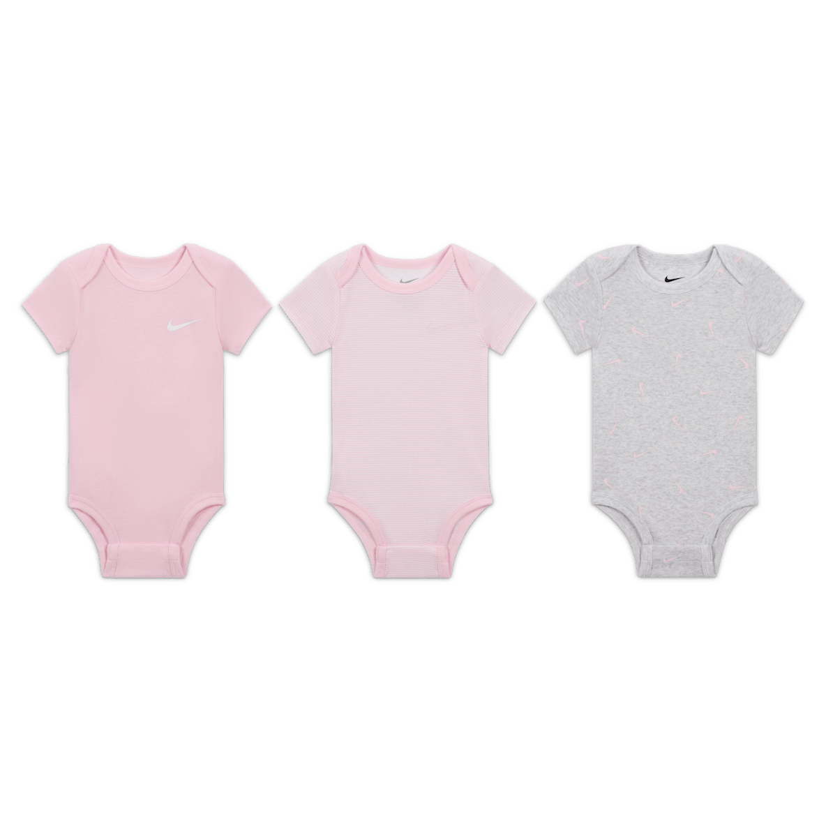 Nike E1D1 Nike E1D1 Baby (0-9M) Mix and Match Bodysuits (3-Pack)