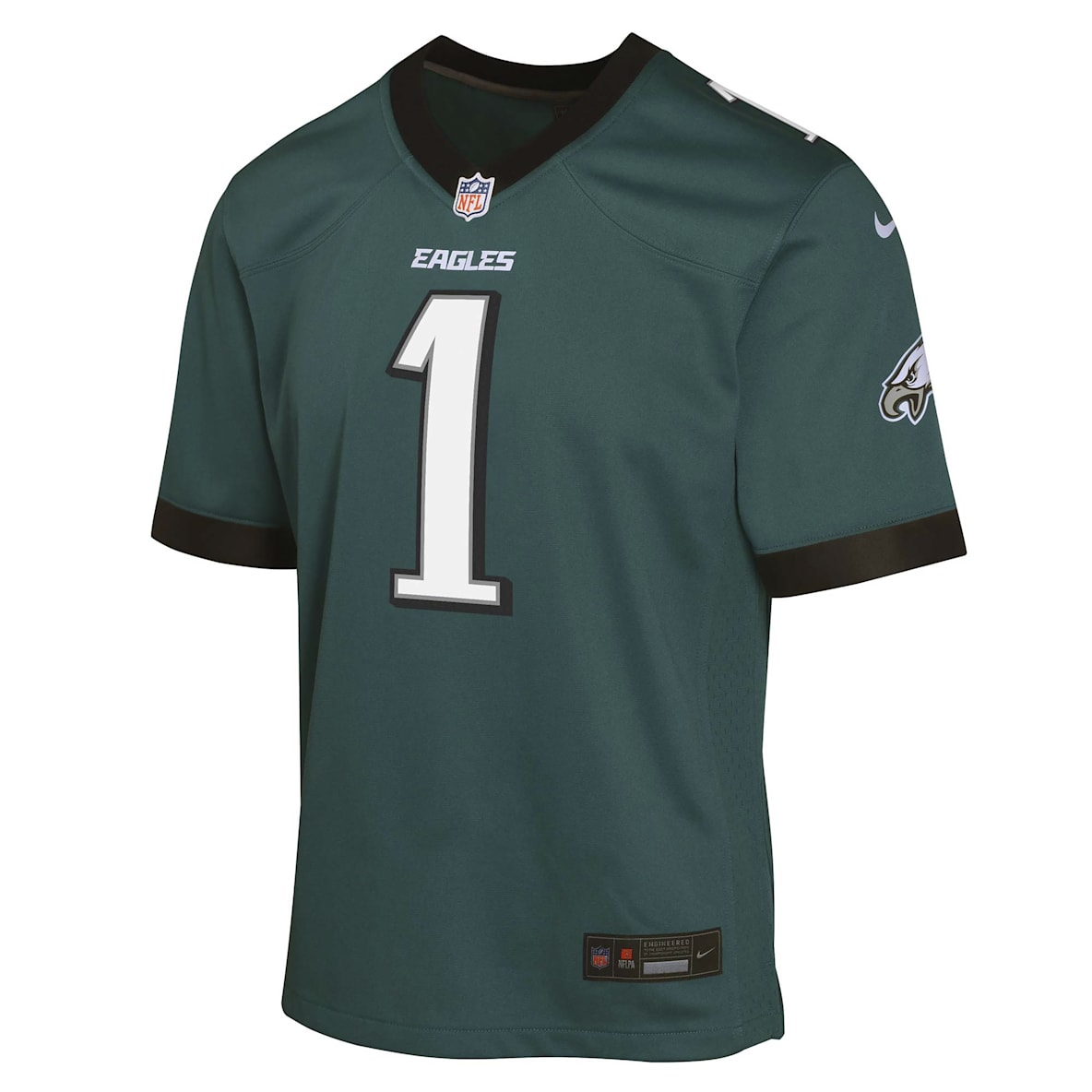 Jalen Hurts Philadelphia Eagles Jalen Hurts Philadelphia Eagles Big Kids' Nike Dri-FIT NFL Football Jersey