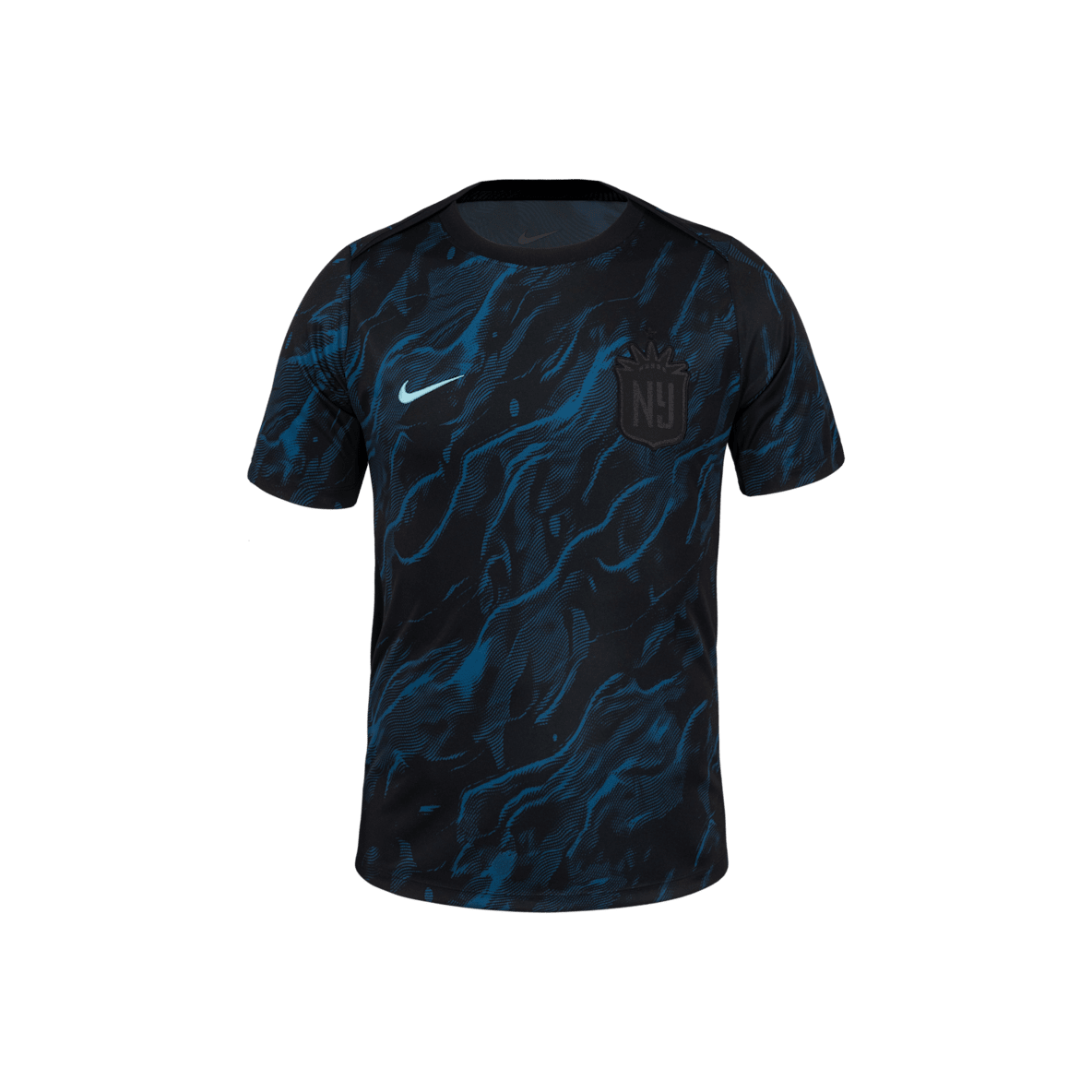 NJ/NY Gotham FC 2025 NJ/NY Gotham FC 2025 Men's Nike NWSL Short-Sleeve Pre-Match Top
